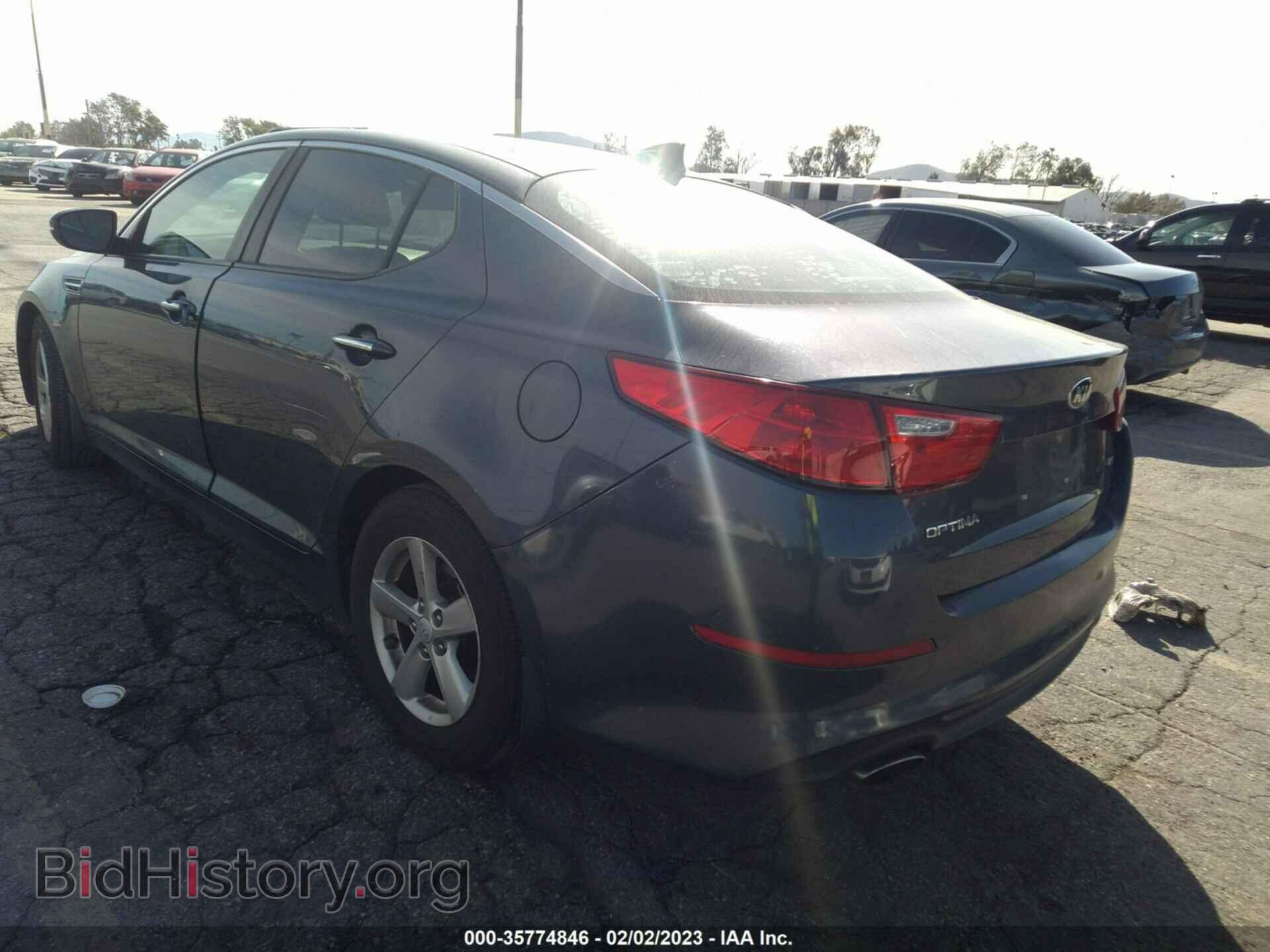 2015 KIA OPTIMA - VIN: 5XXGM4A73FG470164 - Фото 3