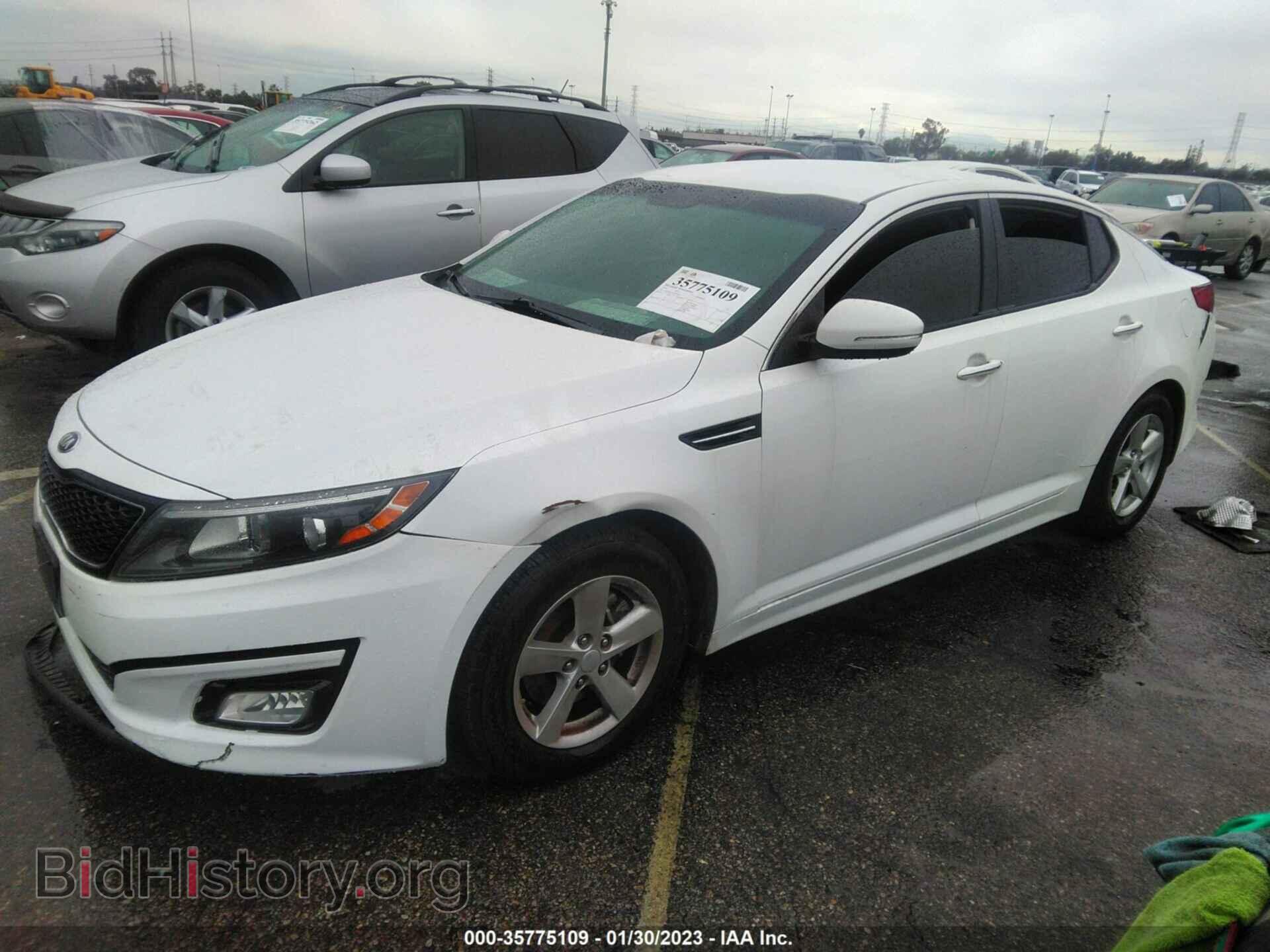 2015 KIA OPTIMA - VIN: KNAGM4A75F5630840 - Фото 2