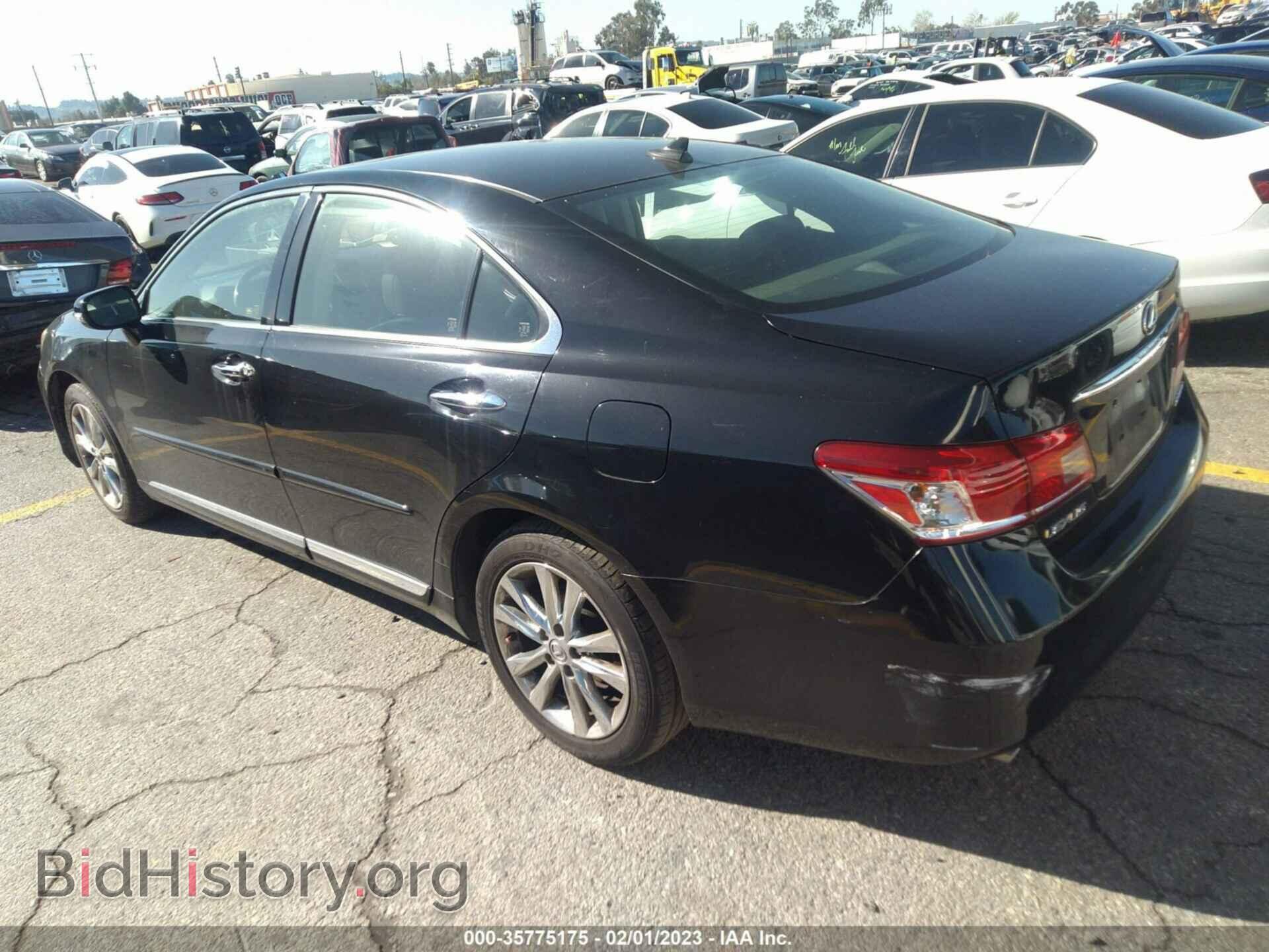 2010 LEXUS ES 350 - VIN: JTHBK1EG2A2409328 - Фото 3