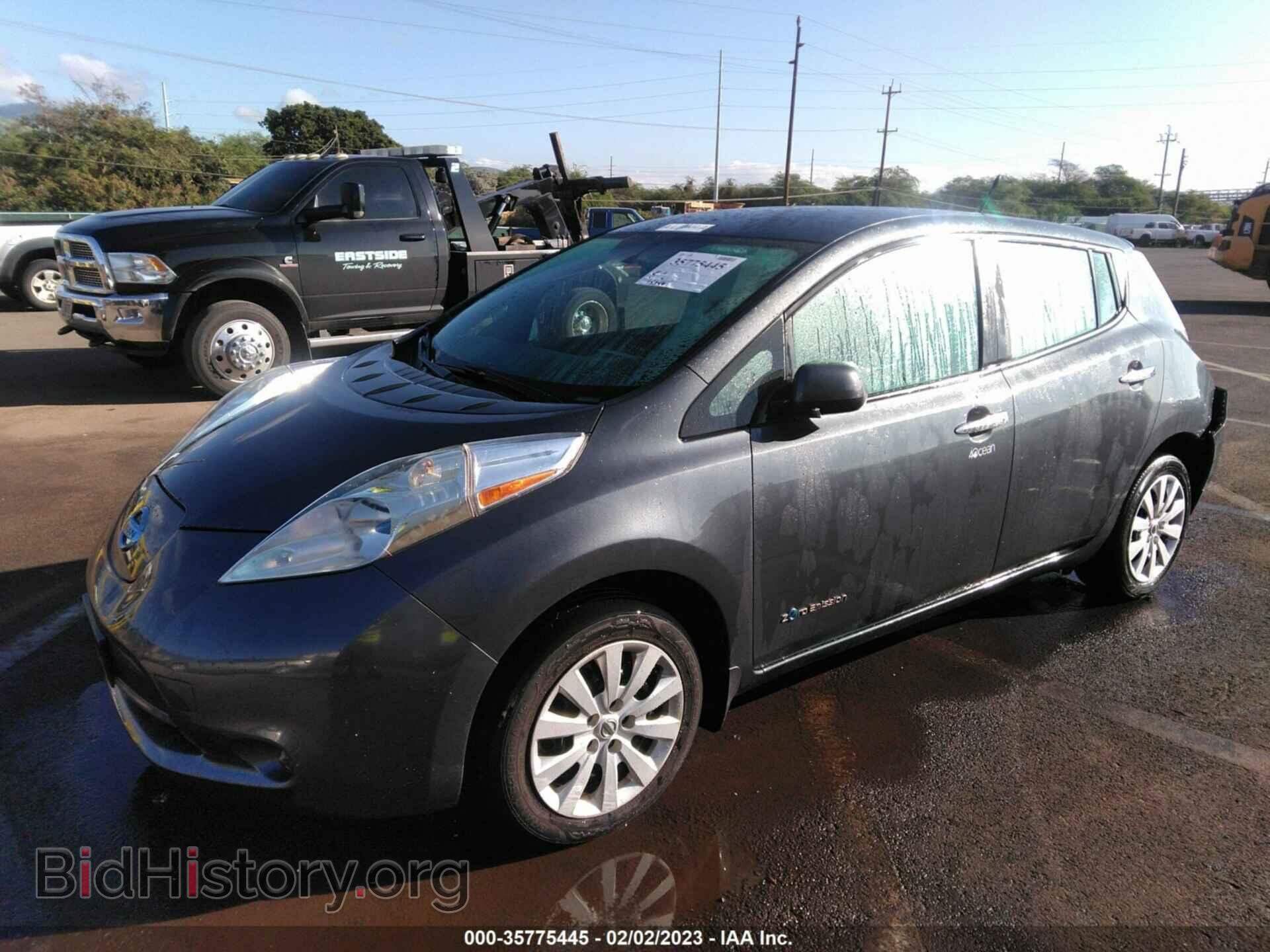 2013 NISSAN LEAF - VIN: 1N4AZ0CP2DC411610 - Фото 2