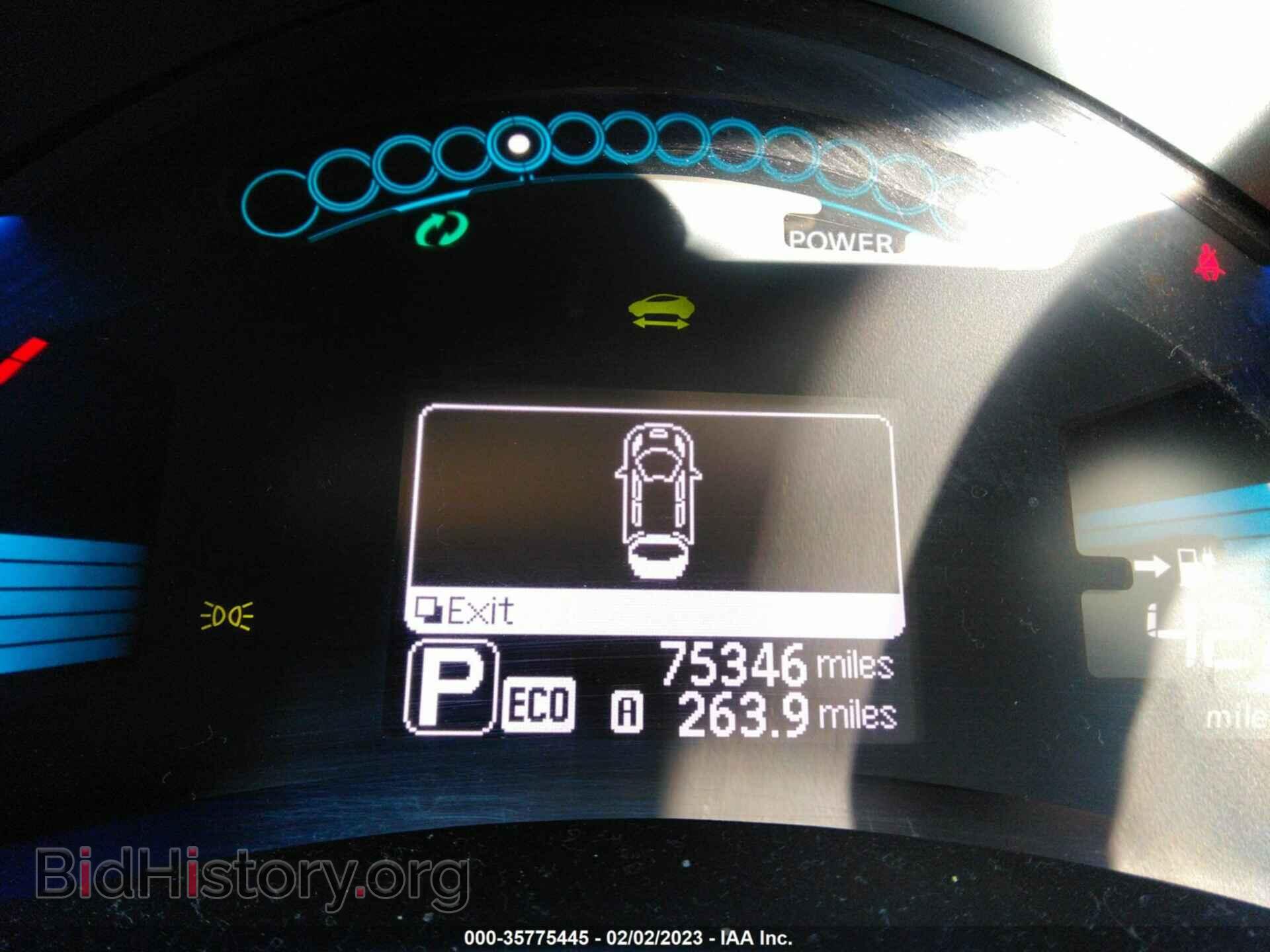 2013 NISSAN LEAF - VIN: 1N4AZ0CP2DC411610 - Фото 7