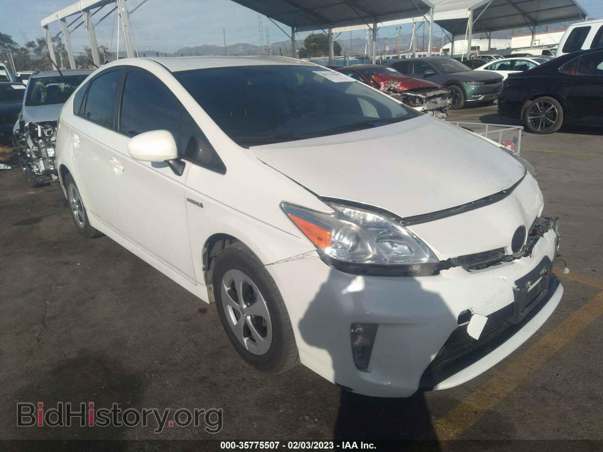 Фотография JTDKN3DUXF0451213 - TOYOTA PRIUS 2015