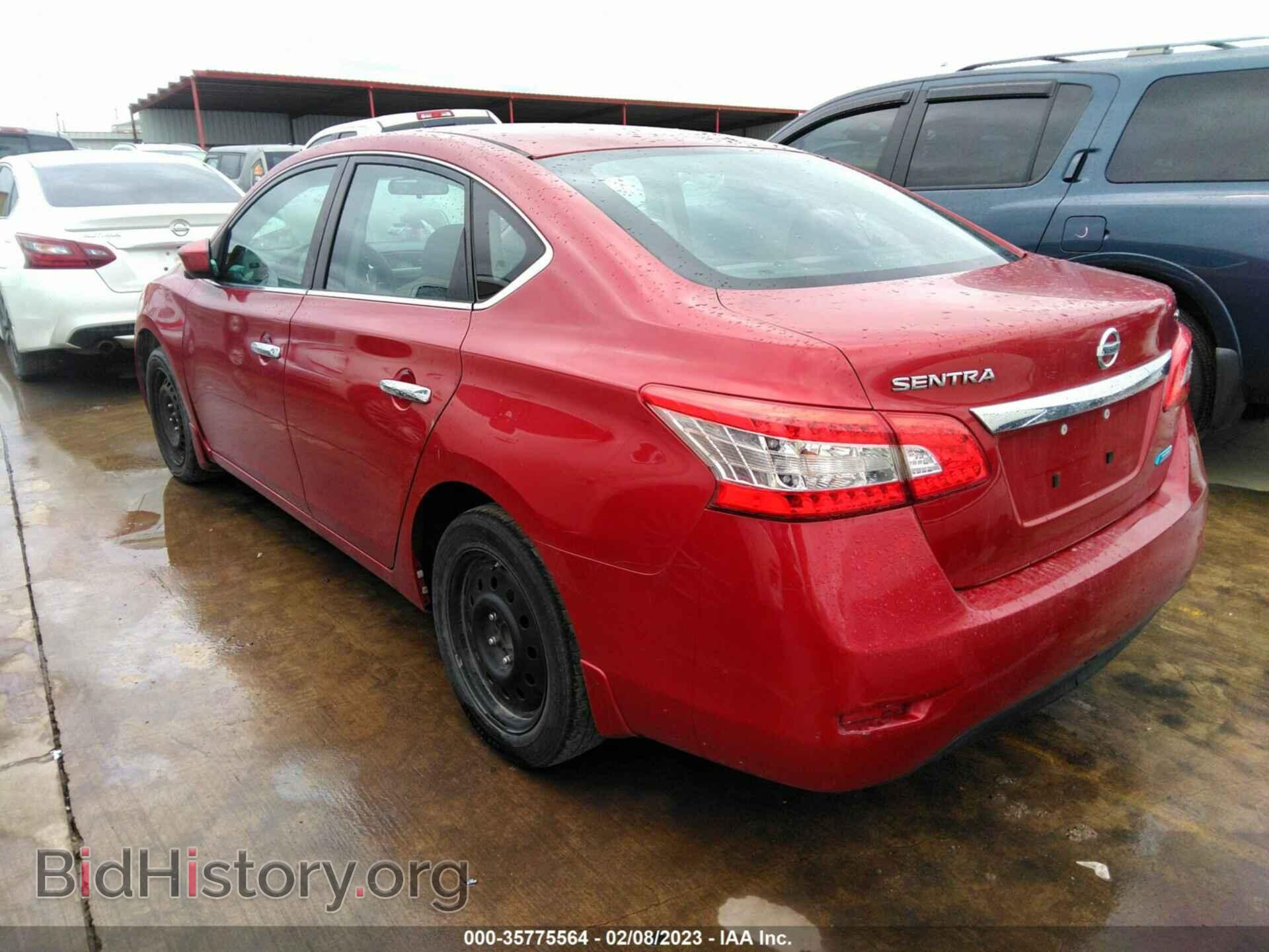 2013 NISSAN SENTRA - VIN: 3N1AB7AP1DL641320 - Фото 3