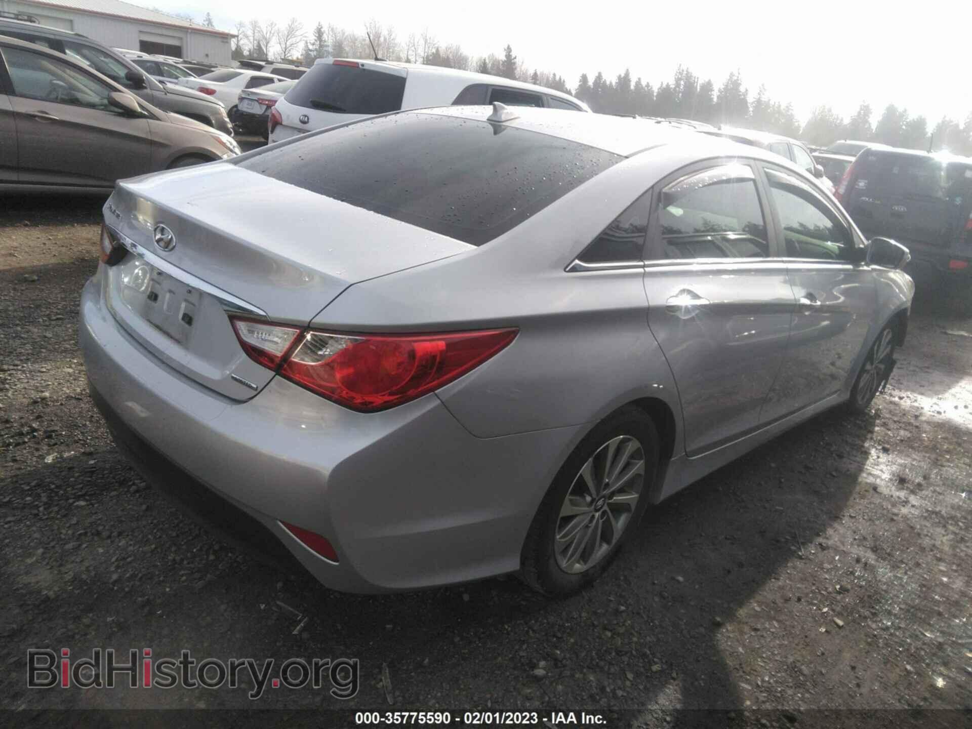 2014 HYUNDAI SONATA - VIN: 5NPEC4AC6EH856409 - Фото 4