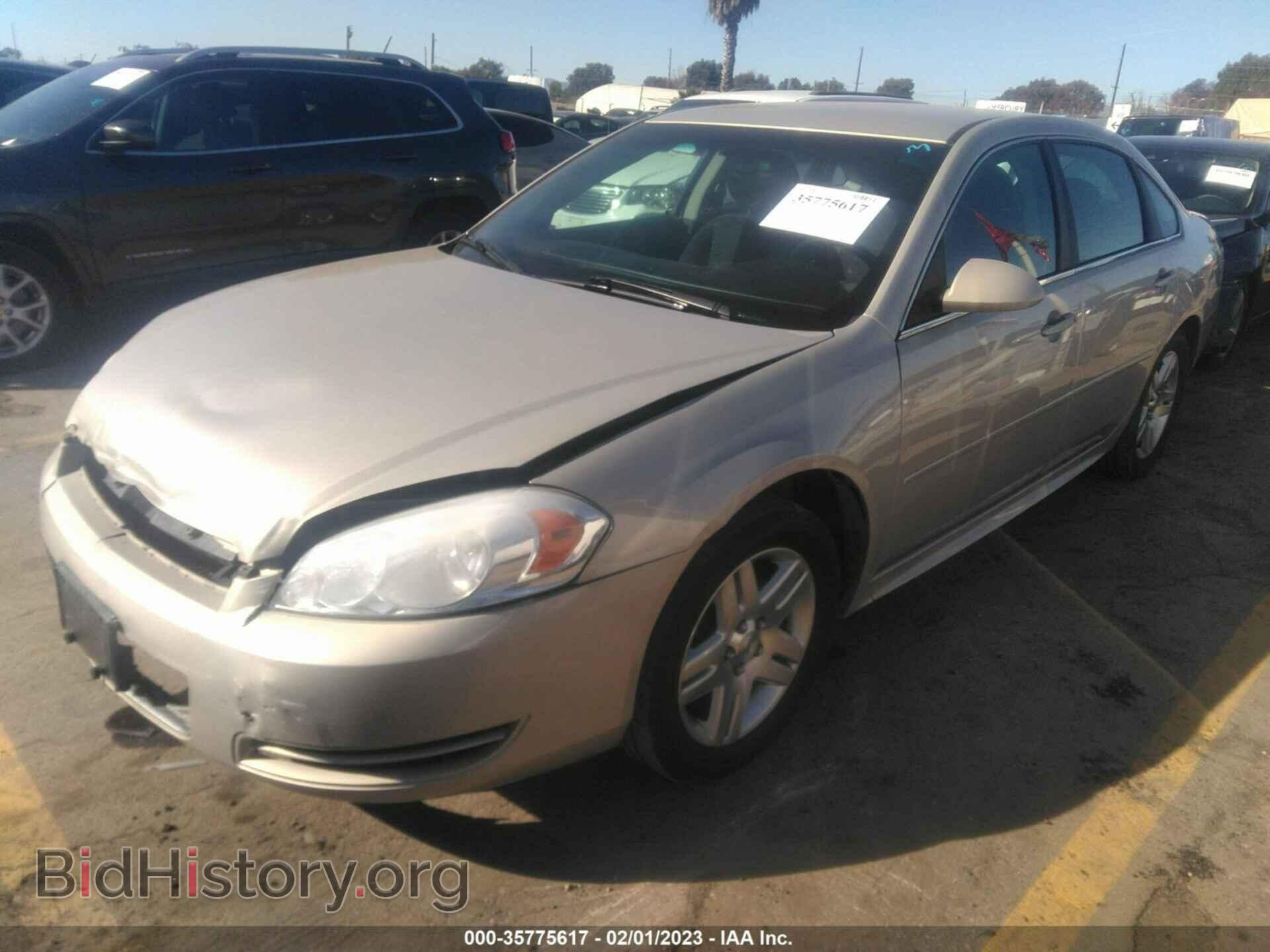 2012 CHEVROLET IMPALA - VIN: 2G1WG5E39C1316181 - Фото 2