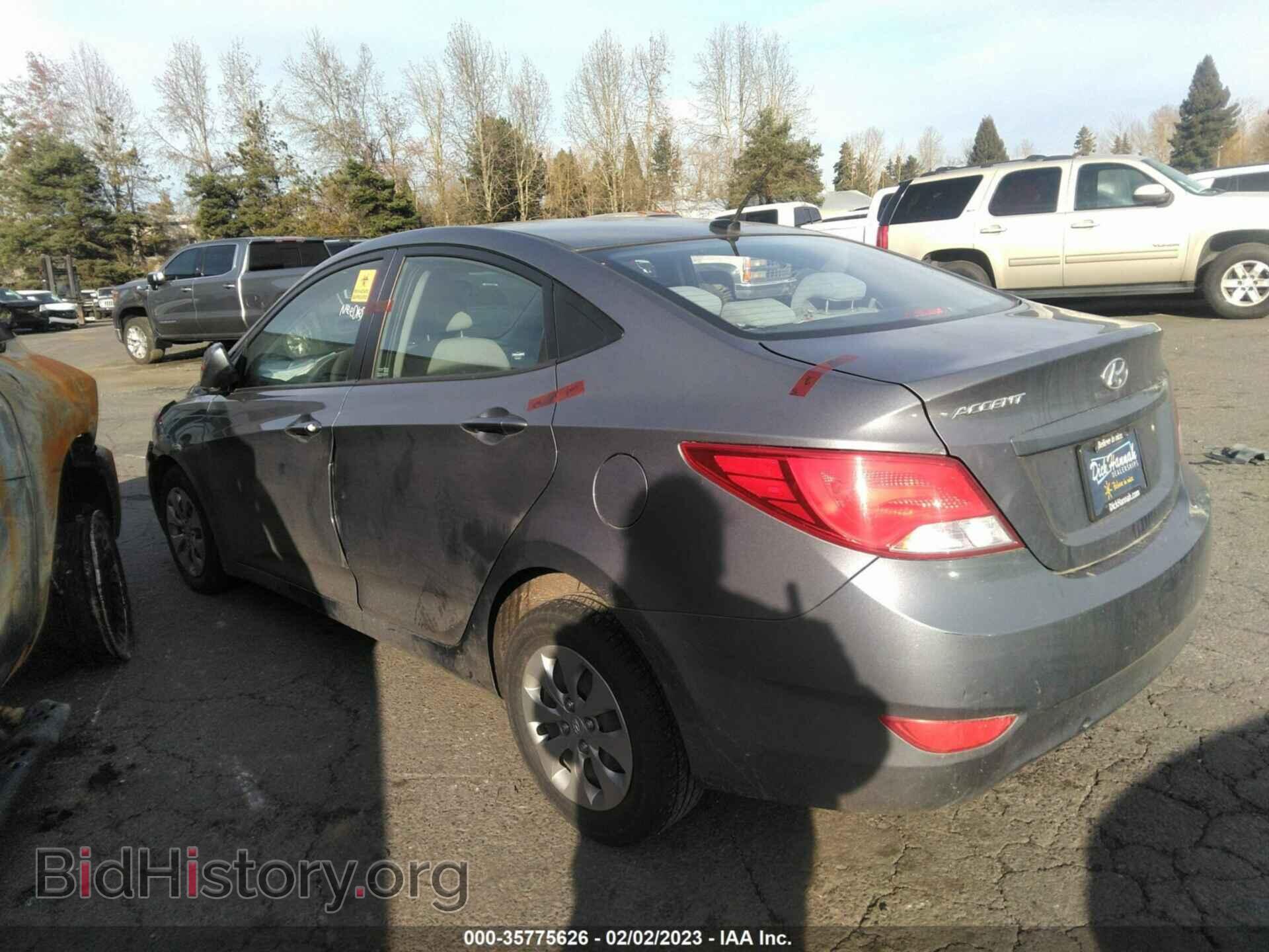 2017 HYUNDAI ACCENT - VIN: KMHCT4AEXHU280208 - Фото 3