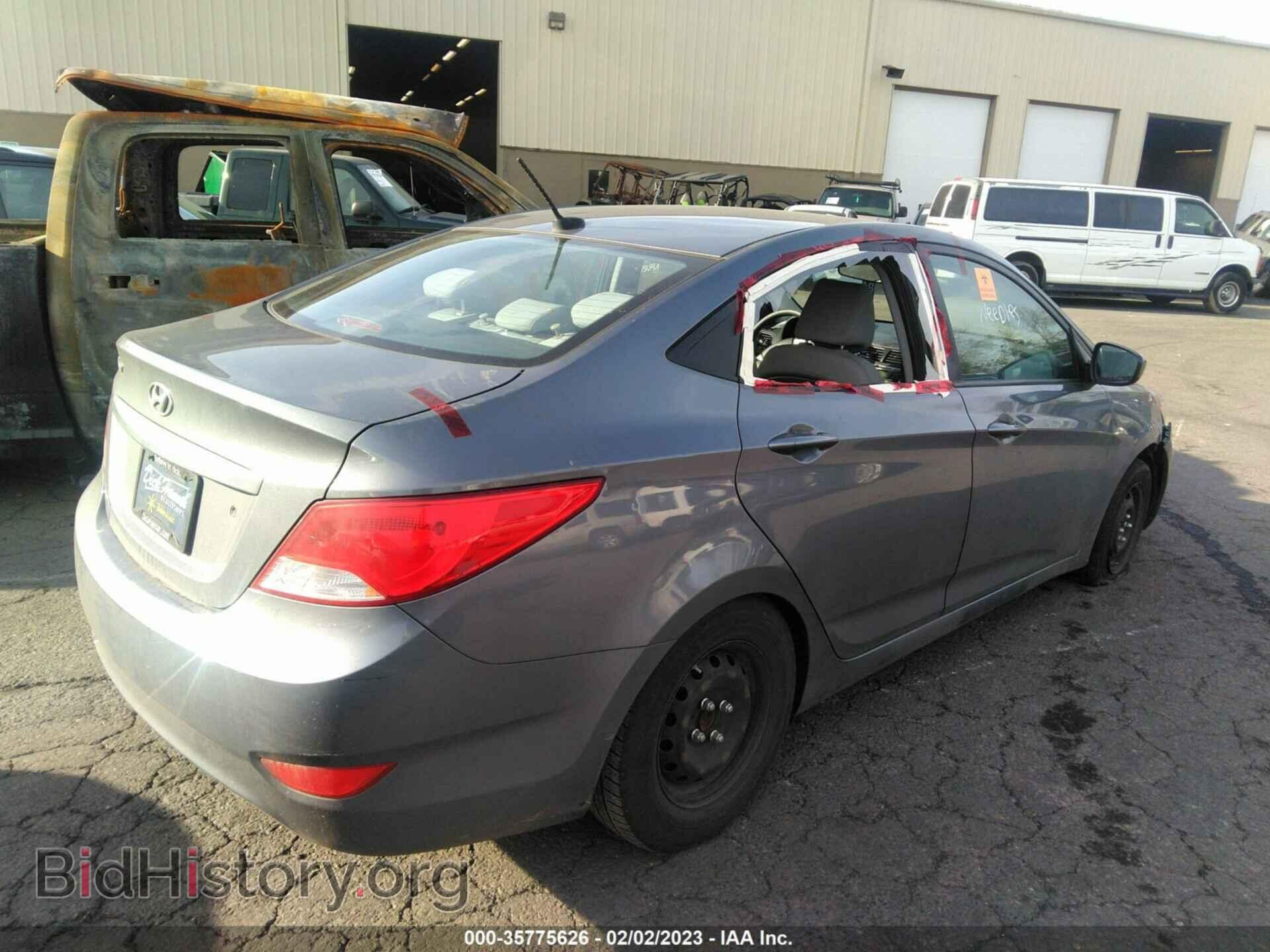 2017 HYUNDAI ACCENT - VIN: KMHCT4AEXHU280208 - Фото 4