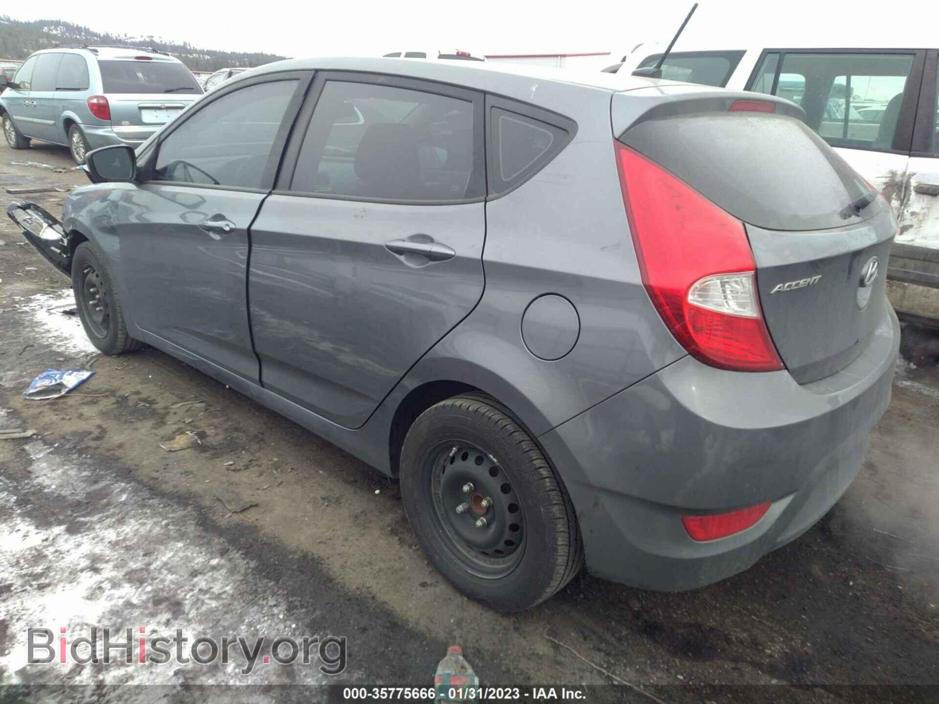 2017 HYUNDAI ACCENT - VIN: KMHCT5AE6HU331886 - Фото 3