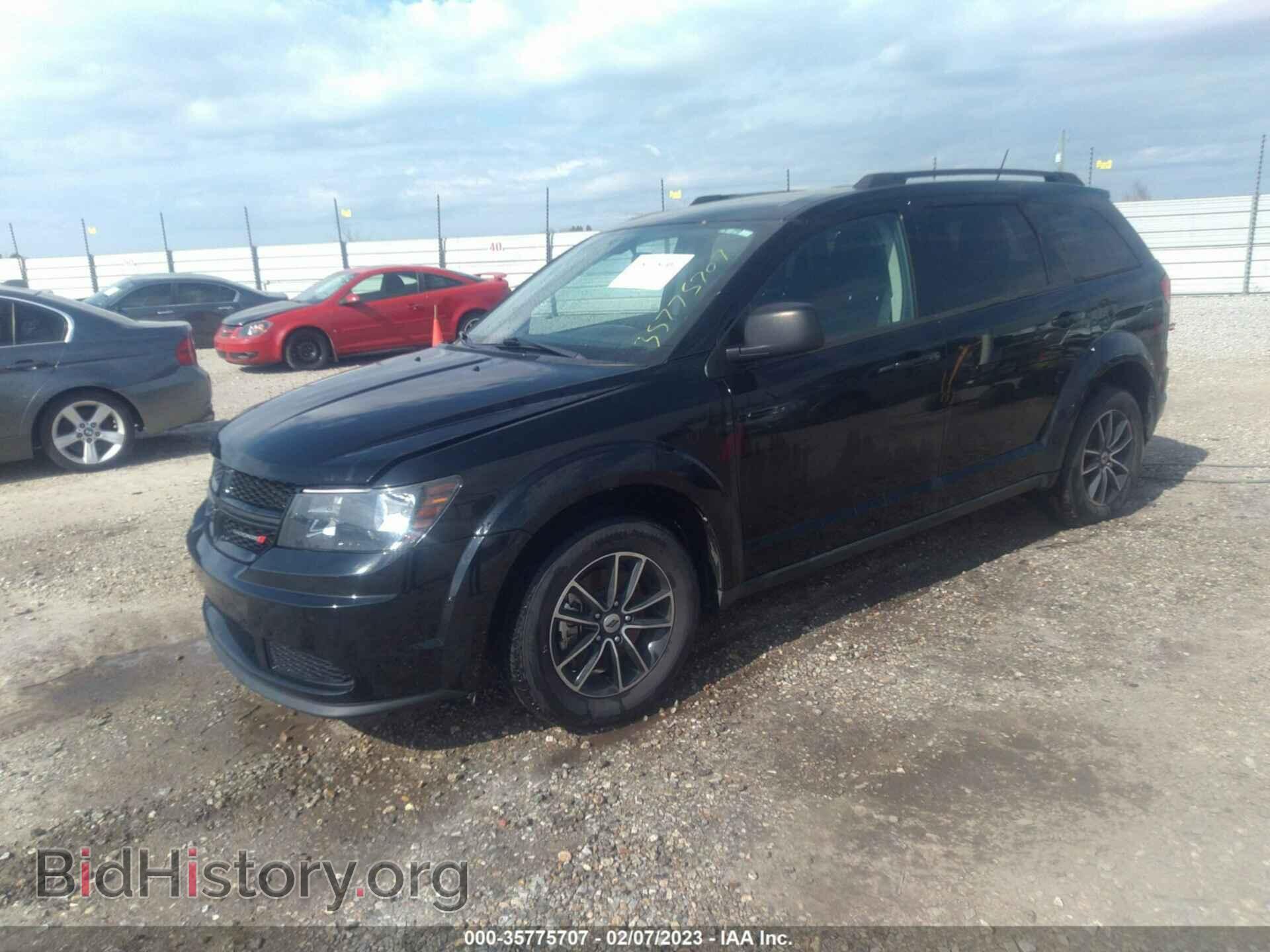 2018 DODGE JOURNEY - VIN: 3C4PDCAB9JT382098 - Фото 2