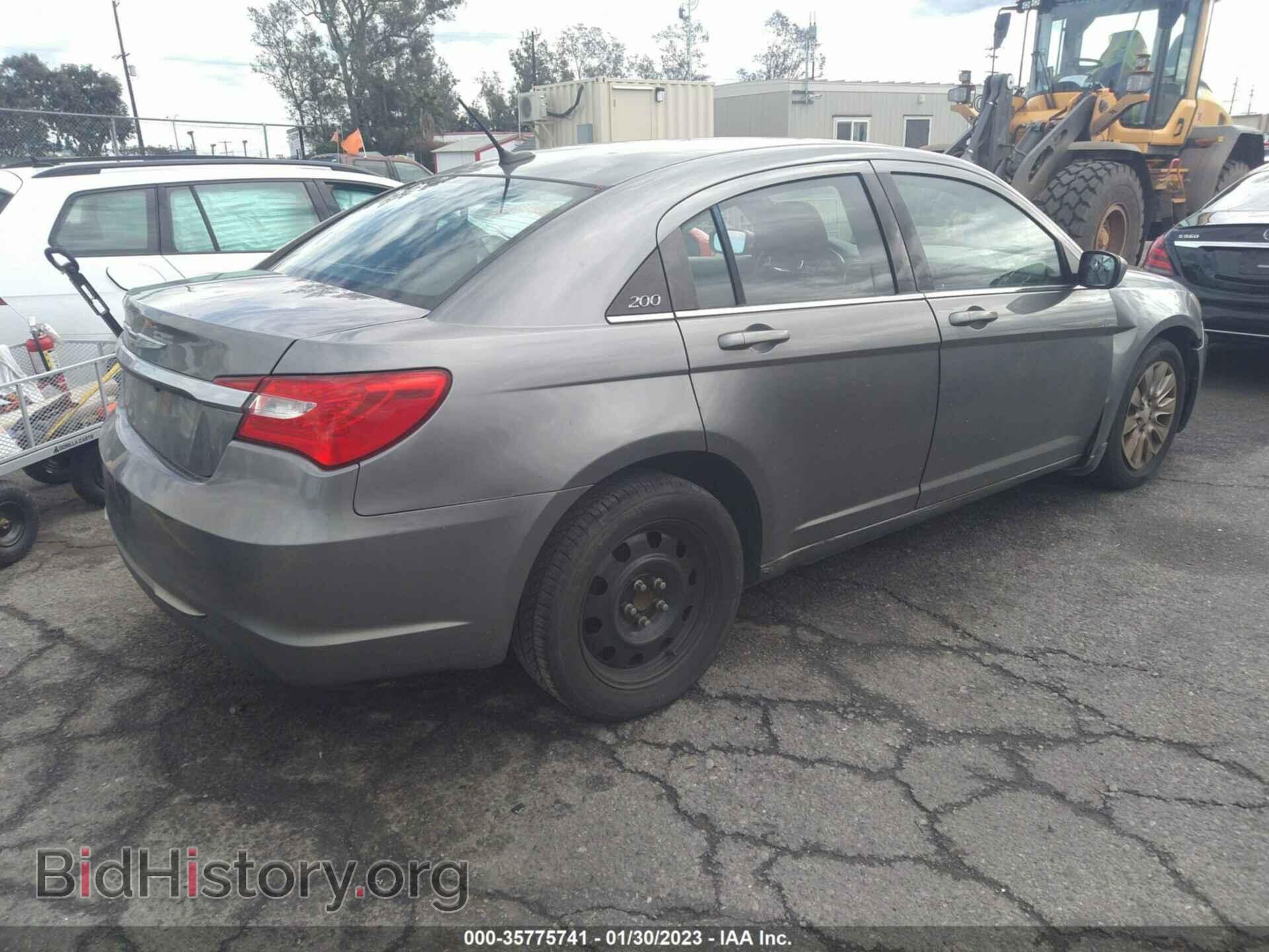 2012 CHRYSLER 200 - VIN: 1C3CCBAB2CN319184 - Photo 4