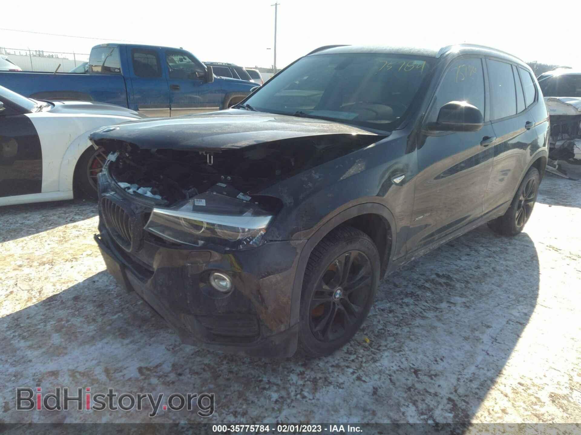 2017 BMW X3 - VIN: 5UXWX7C58H0S20096 - Фото 2