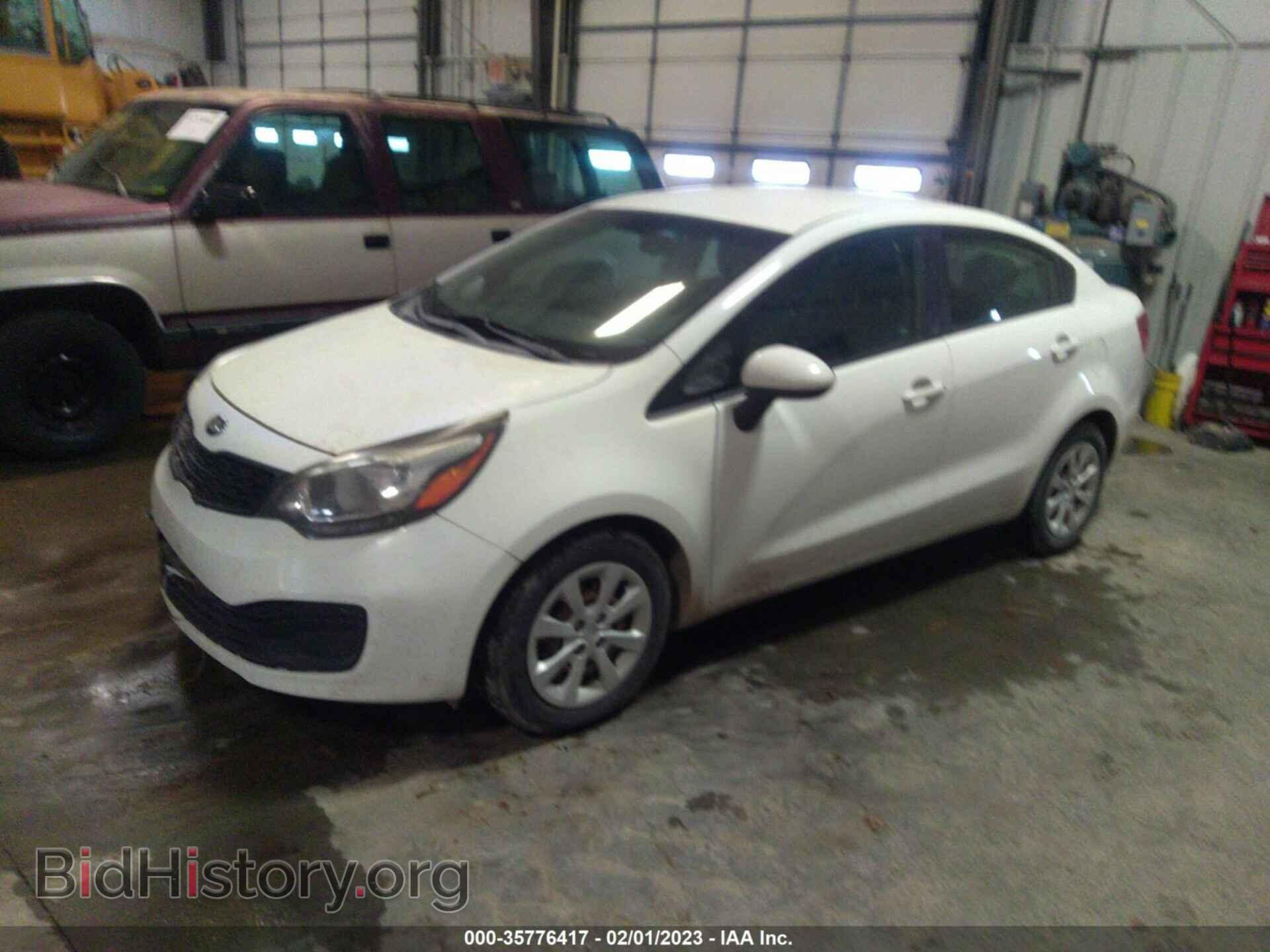 2013 KIA RIO - VIN: KNADM4A31D6293106 - Фото 2