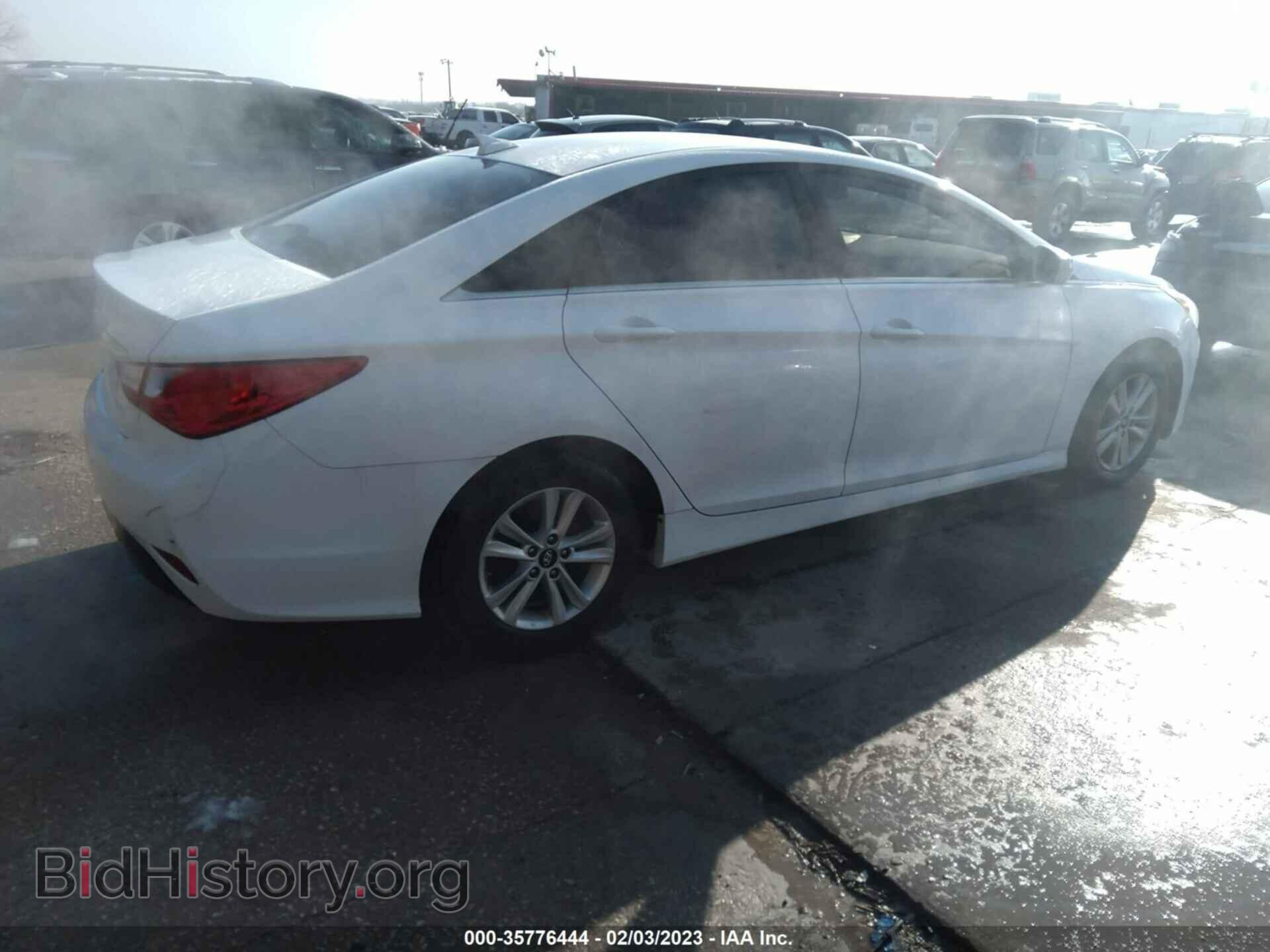 2014 HYUNDAI SONATA - VIN: 5NPEB4AC4EH864818 - Фото 4