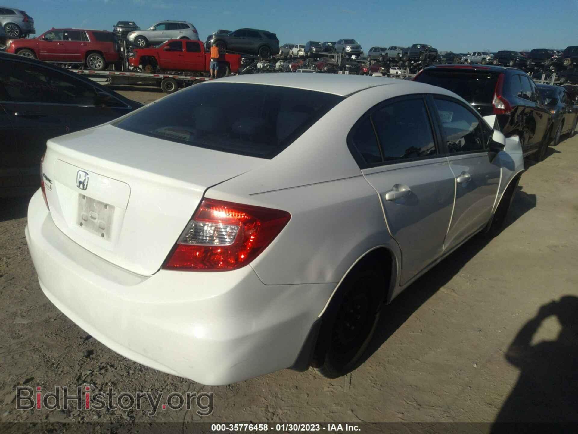 2012 HONDA CIVIC SDN - VIN: 19XFB2F57CE028649 - Фото 4