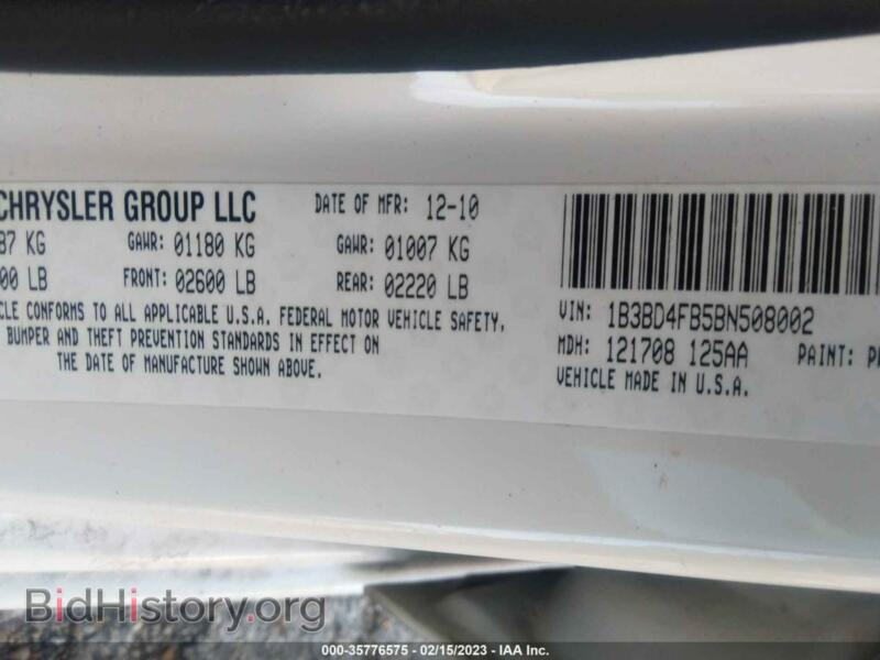 2011 Dodge AVENGER (VIN 1B3BD4FB5BN508002) — photo 9 of 11