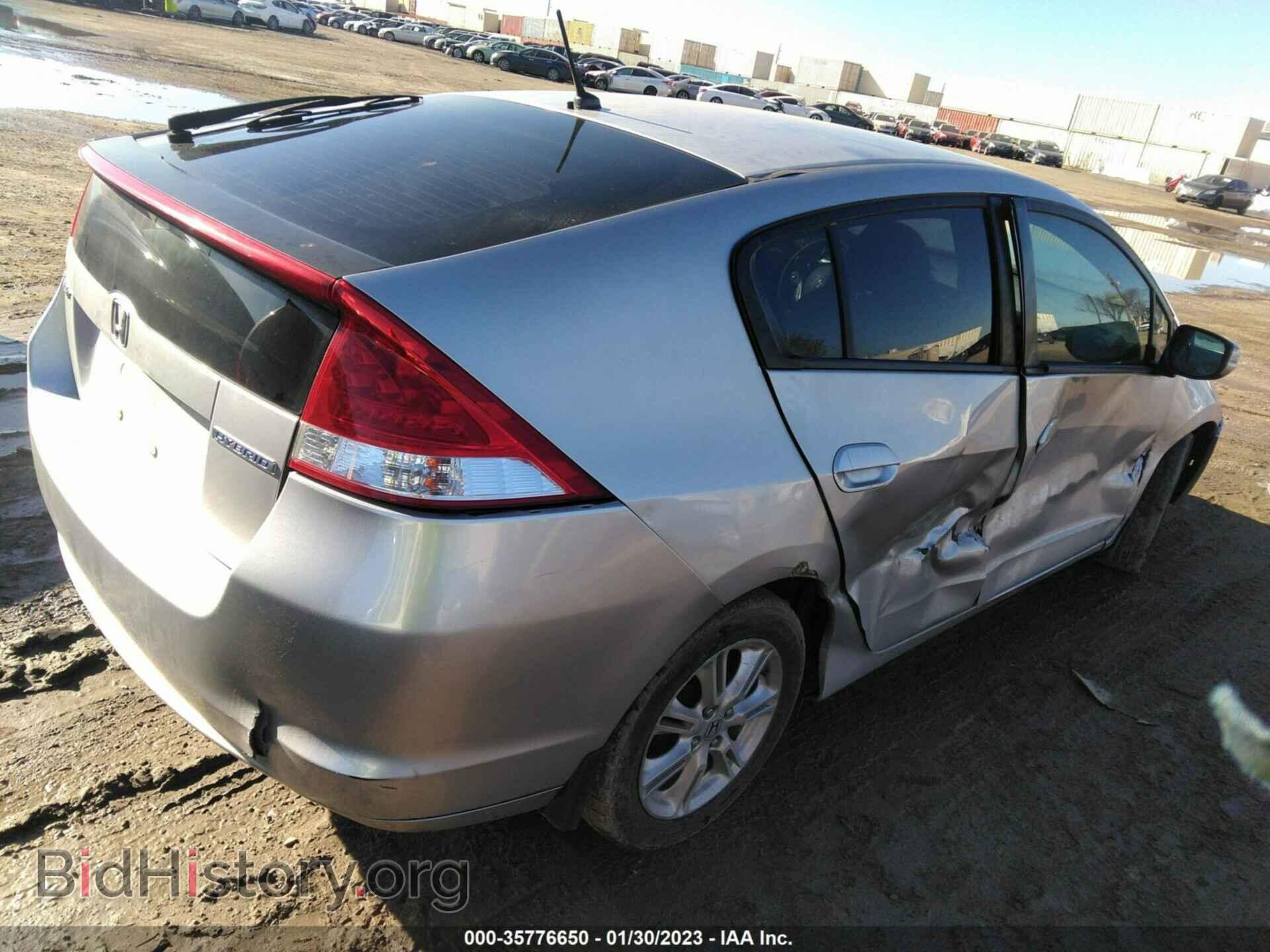 2010 HONDA INSIGHT - VIN: JHMZE2H7XAS003675 - Фото 4