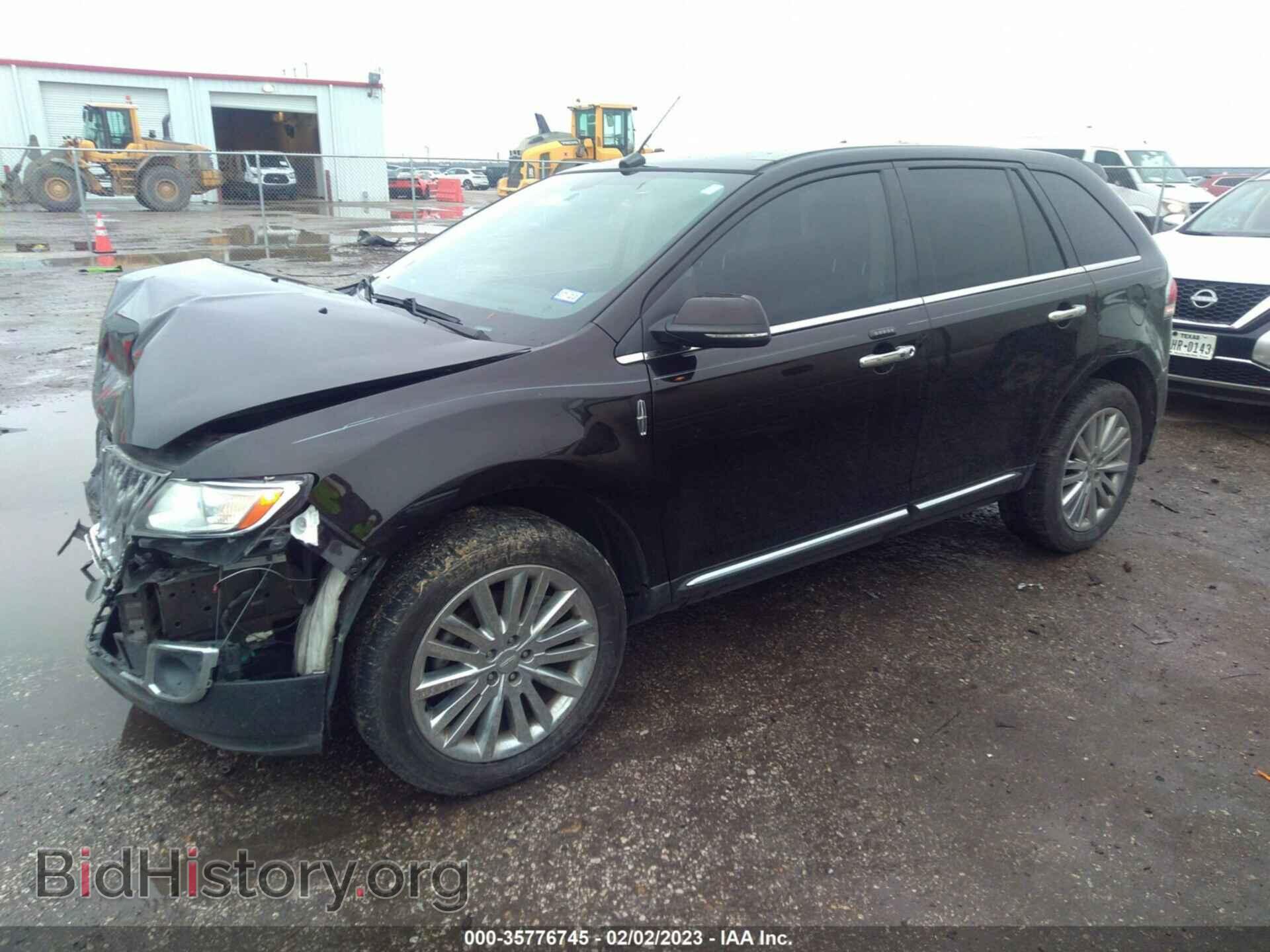 2013 LINCOLN MKX - VIN: 2LMDJ6JK0DBL40061 - Фото 2