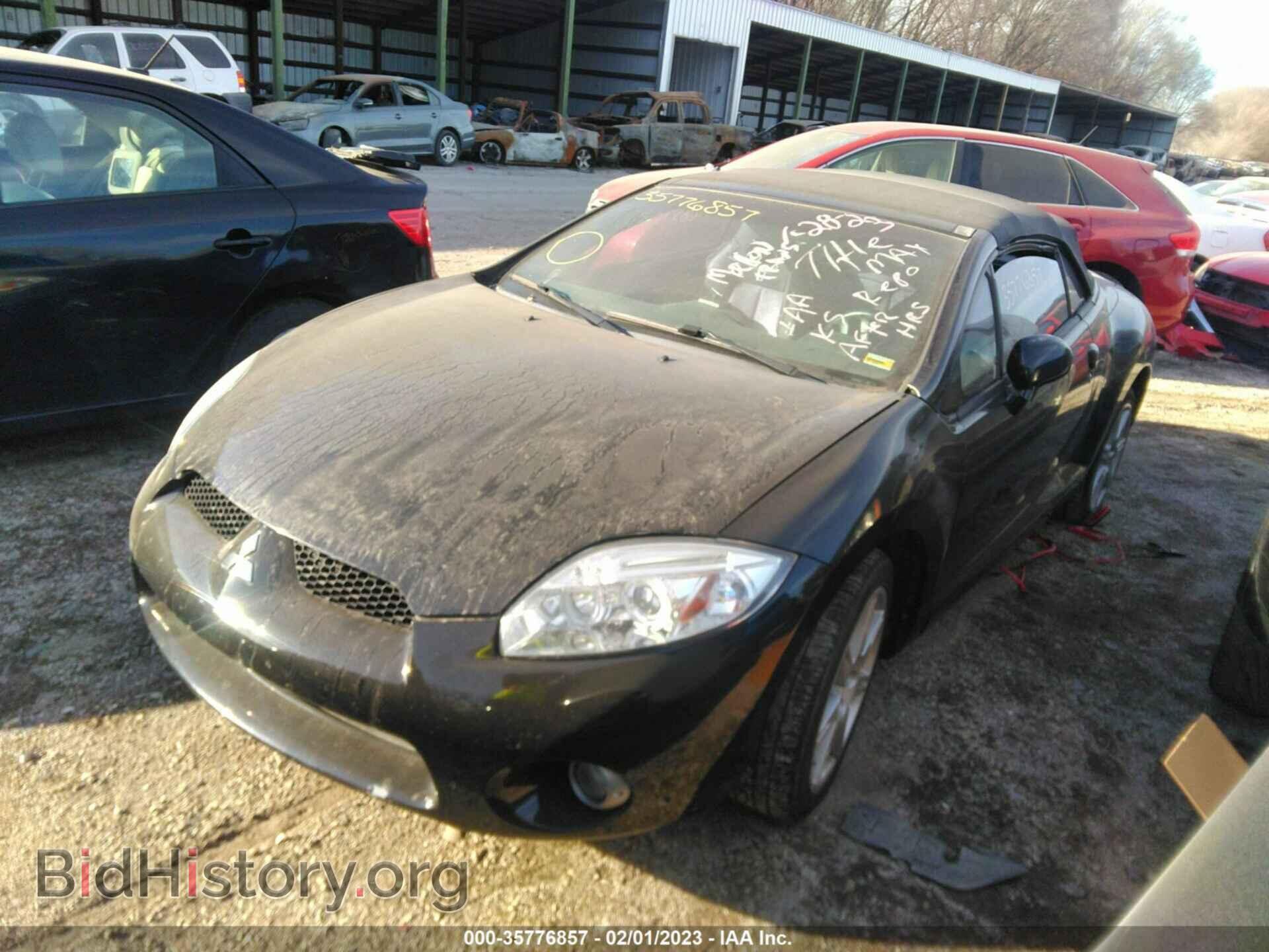 2007 MITSUBISHI ECLIPSE - VIN: 4A3AL35T07E021098 - Photo 2