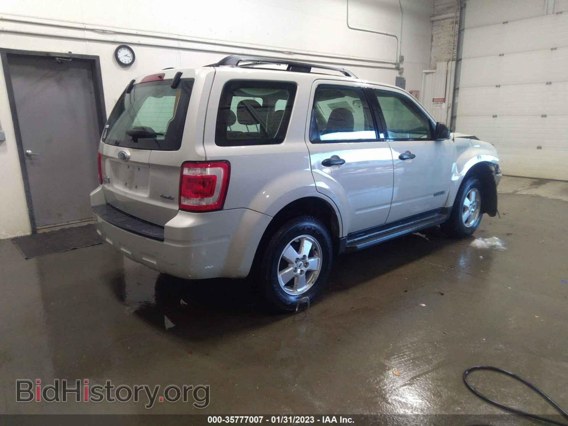 2008 FORD ESCAPE - VIN: 1FMCU92Z08KB25416 - Фото 4