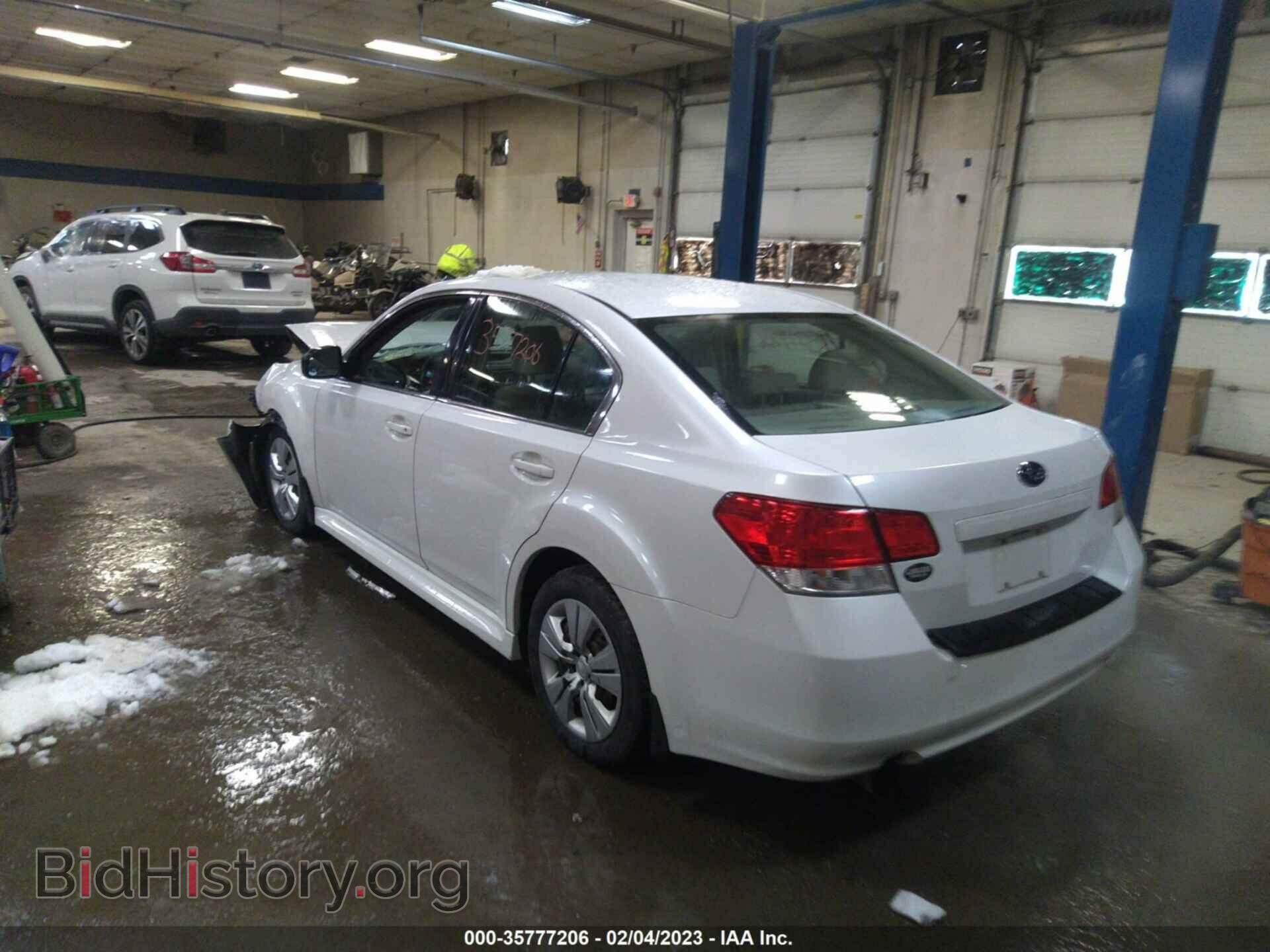 2013 SUBARU LEGACY - VIN: 4S3BMAA62D1006369 - Фото 3