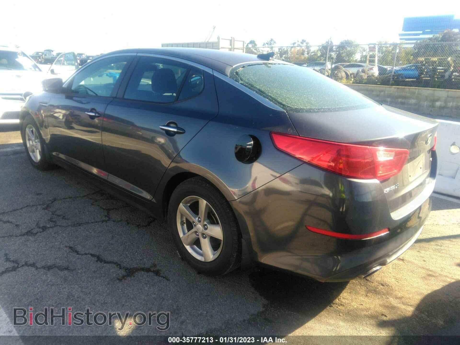 2015 KIA OPTIMA - VIN: KNAGM4A77F5632024 - Фото 3