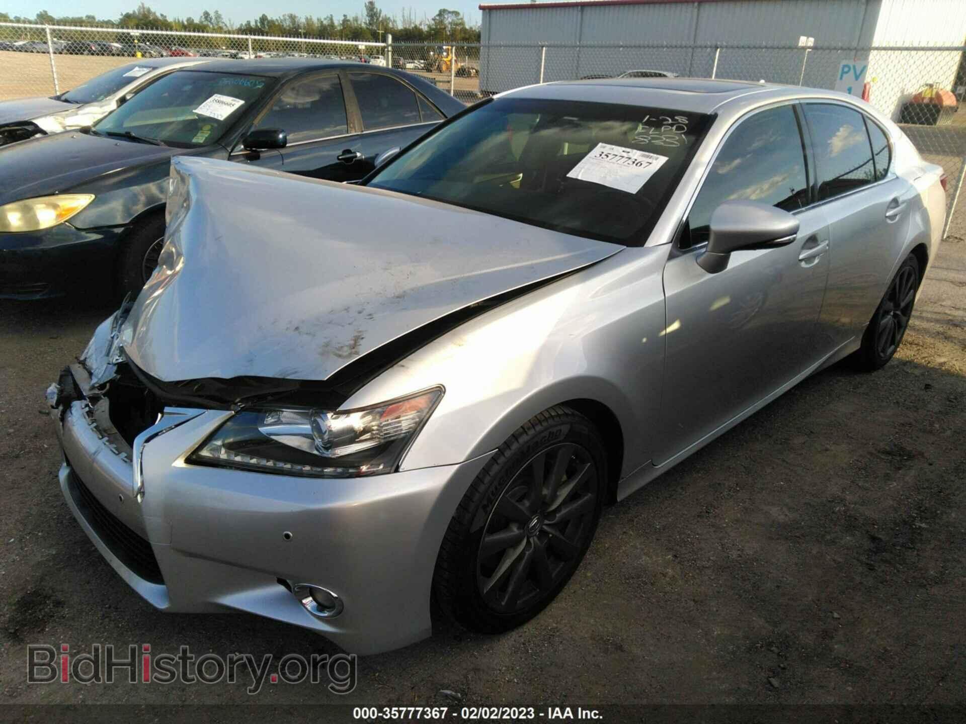 2013 LEXUS GS 350 - VIN: JTHBE1BL8D5008331 - Фото 2