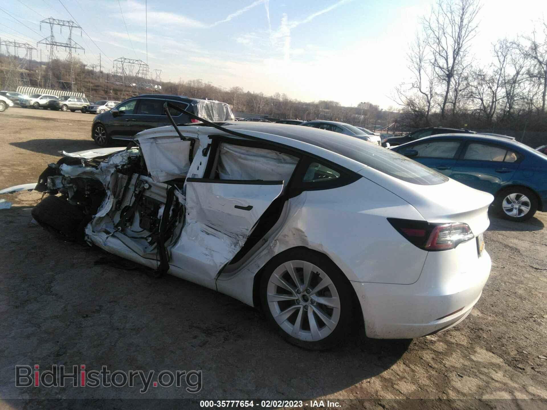 2021 TESLA MODEL 3 - VIN: 5YJ3E1EB8MF037691 - Фото 3