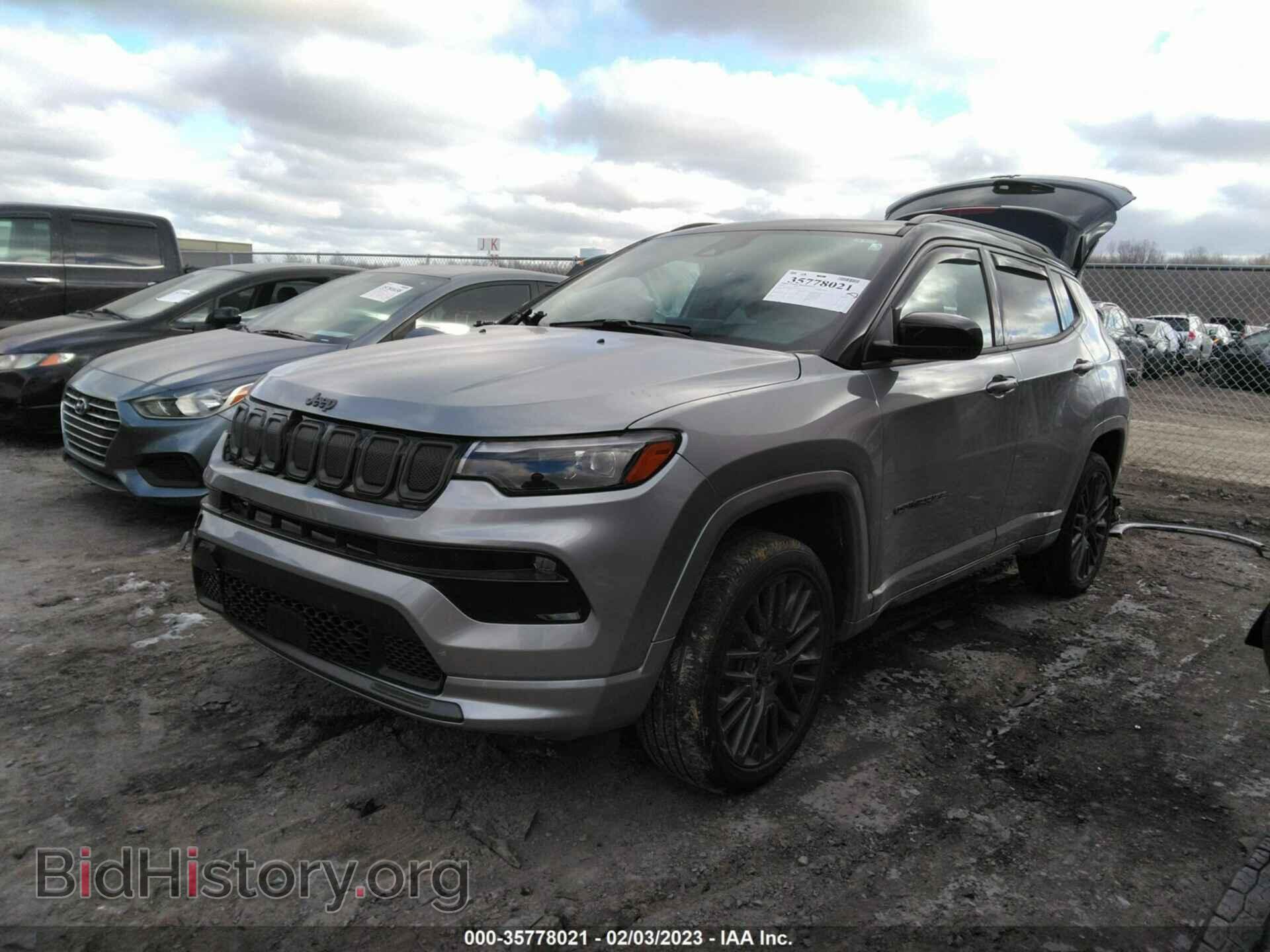 2022 JEEP COMPASS - VIN: 3C4NJDCB4NT142482 - Фото 2