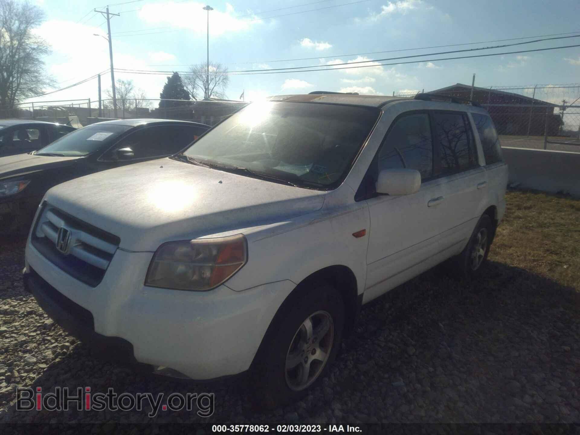 2007 HONDA PILOT - VIN: 5FNYF28687B037380 - Фото 2