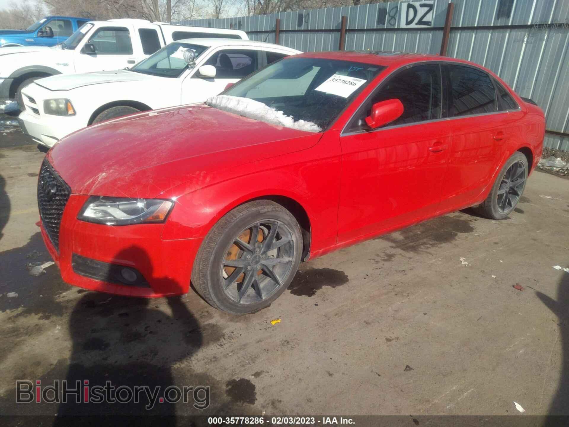 2012 AUDI A4 - VIN: WAUBFAFL3CN016146 - Фото 2