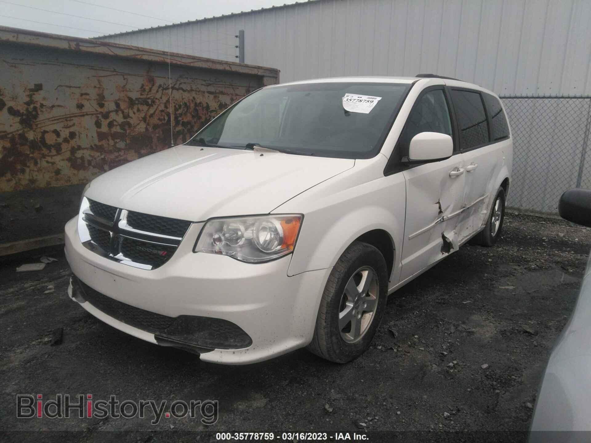 2012 DODGE GRAND CARAVAN - VIN: 2C4RDGCG1CR365245 - Фото 2