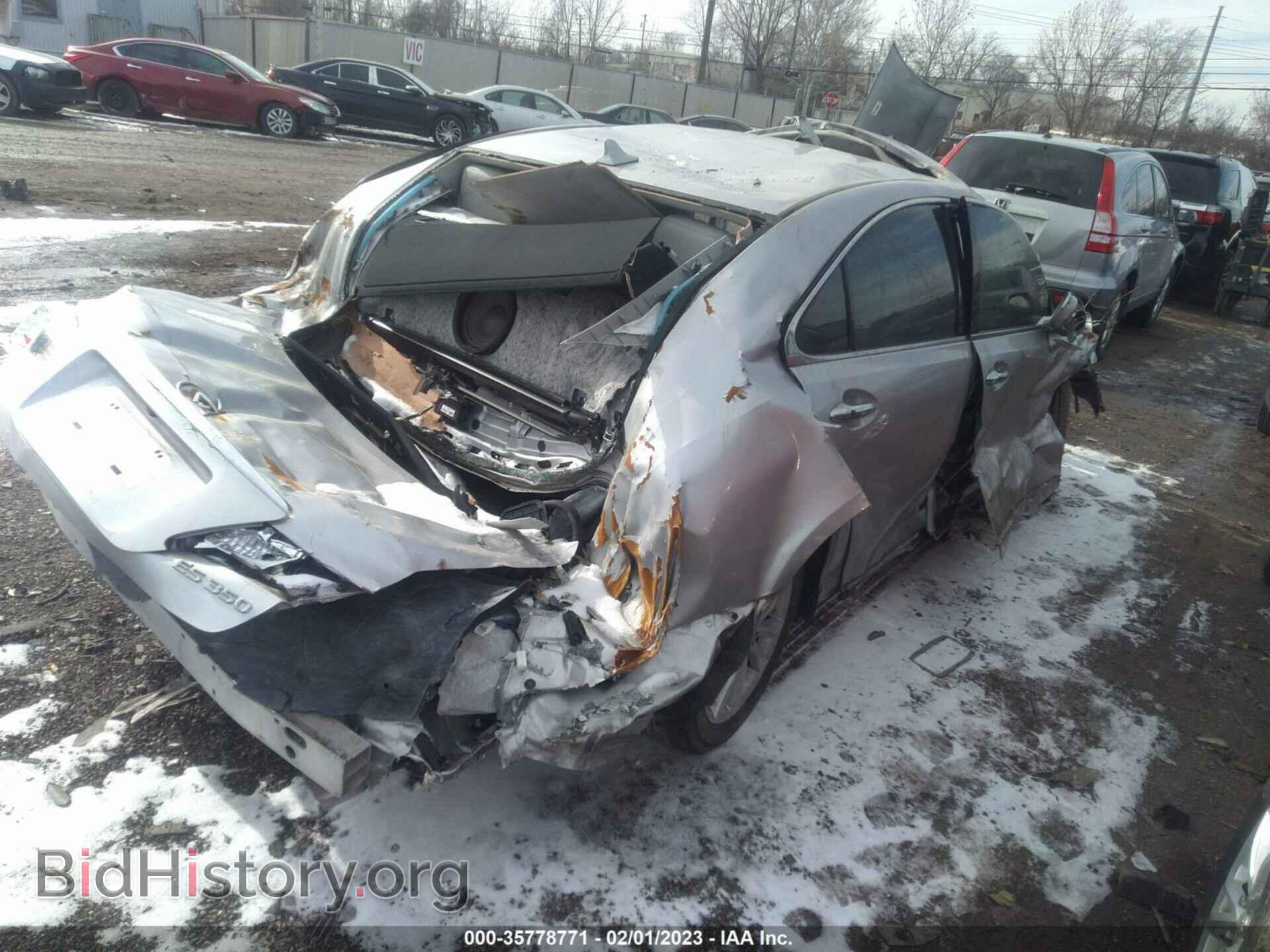 2011 LEXUS ES 350 - VIN: JTHBK1EGXB2425584 - Фото 4