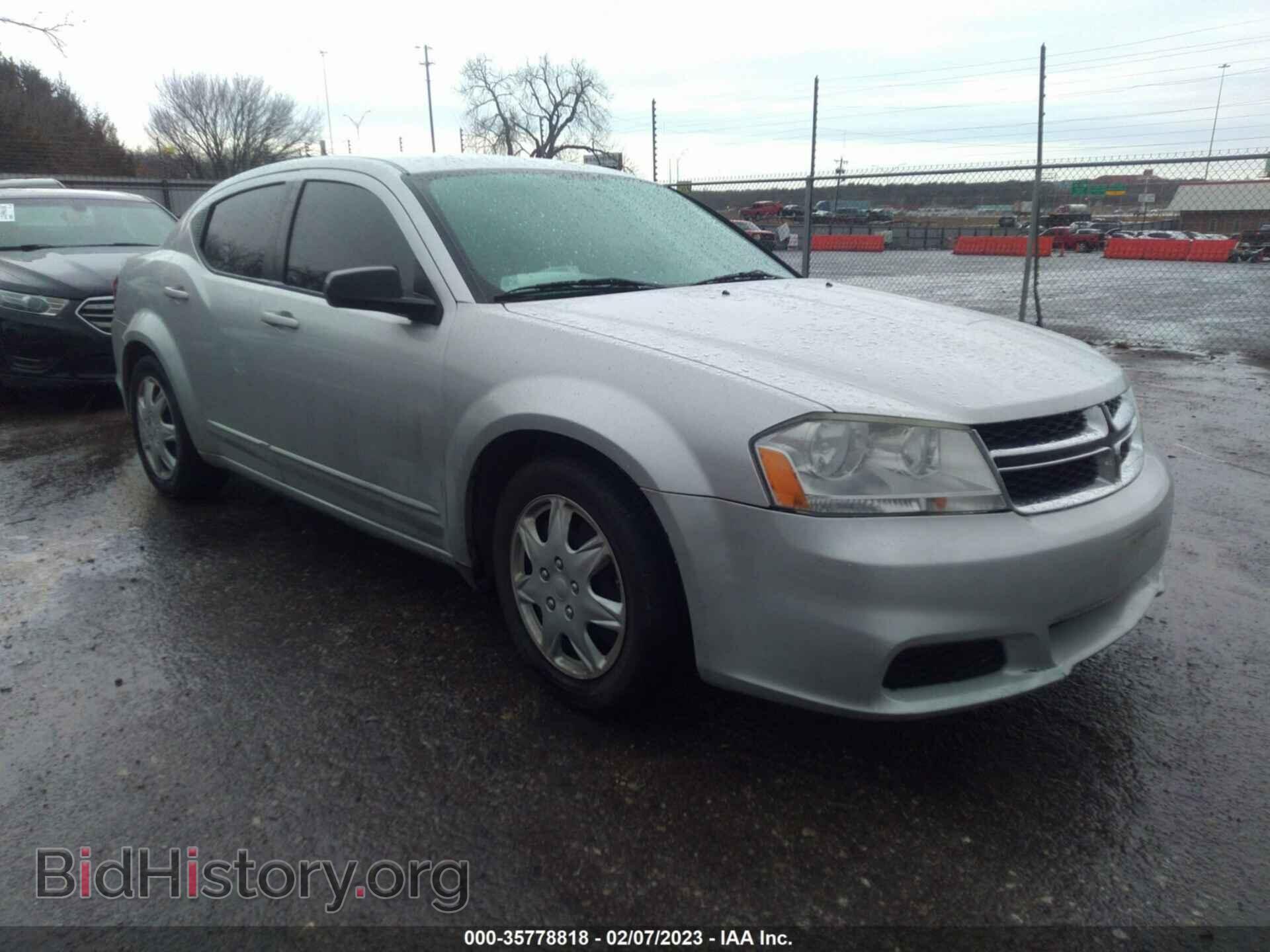 Photo 1C3CDZAB8CN209651 - DODGE AVENGER 2012