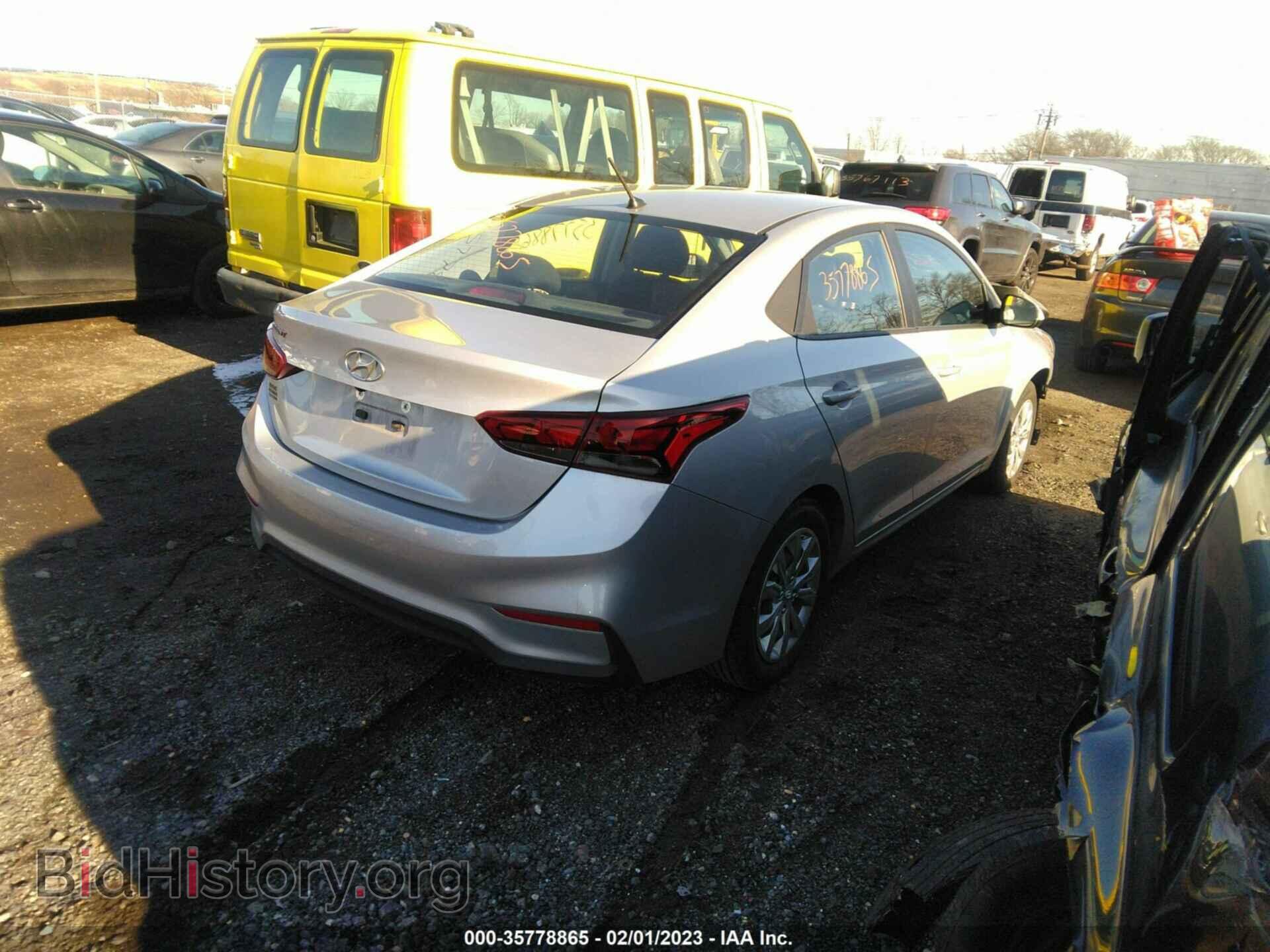 2018 HYUNDAI ACCENT - VIN: 3KPC24A37JE017751 - Фото 4