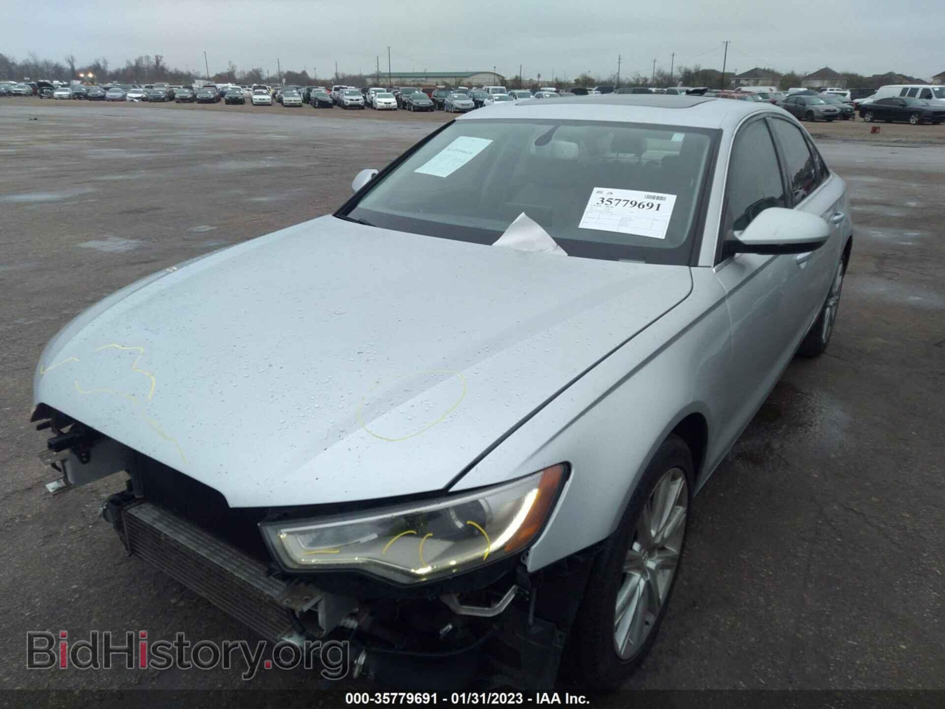2013 AUDI A6 - VIN: WAUDFAFC2DN080320 - Фото 2