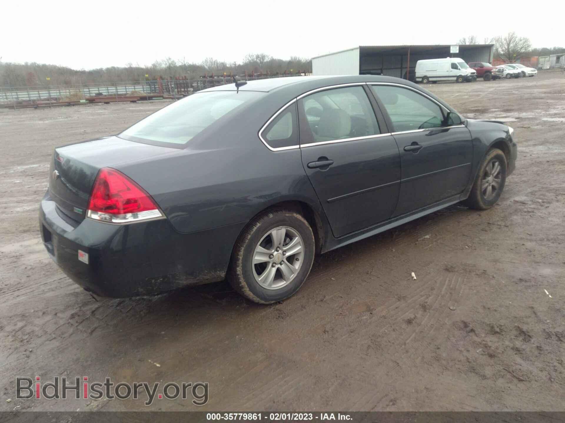 2012 CHEVROLET IMPALA - VIN: 2G1WF5E30C1263289 - Фото 4
