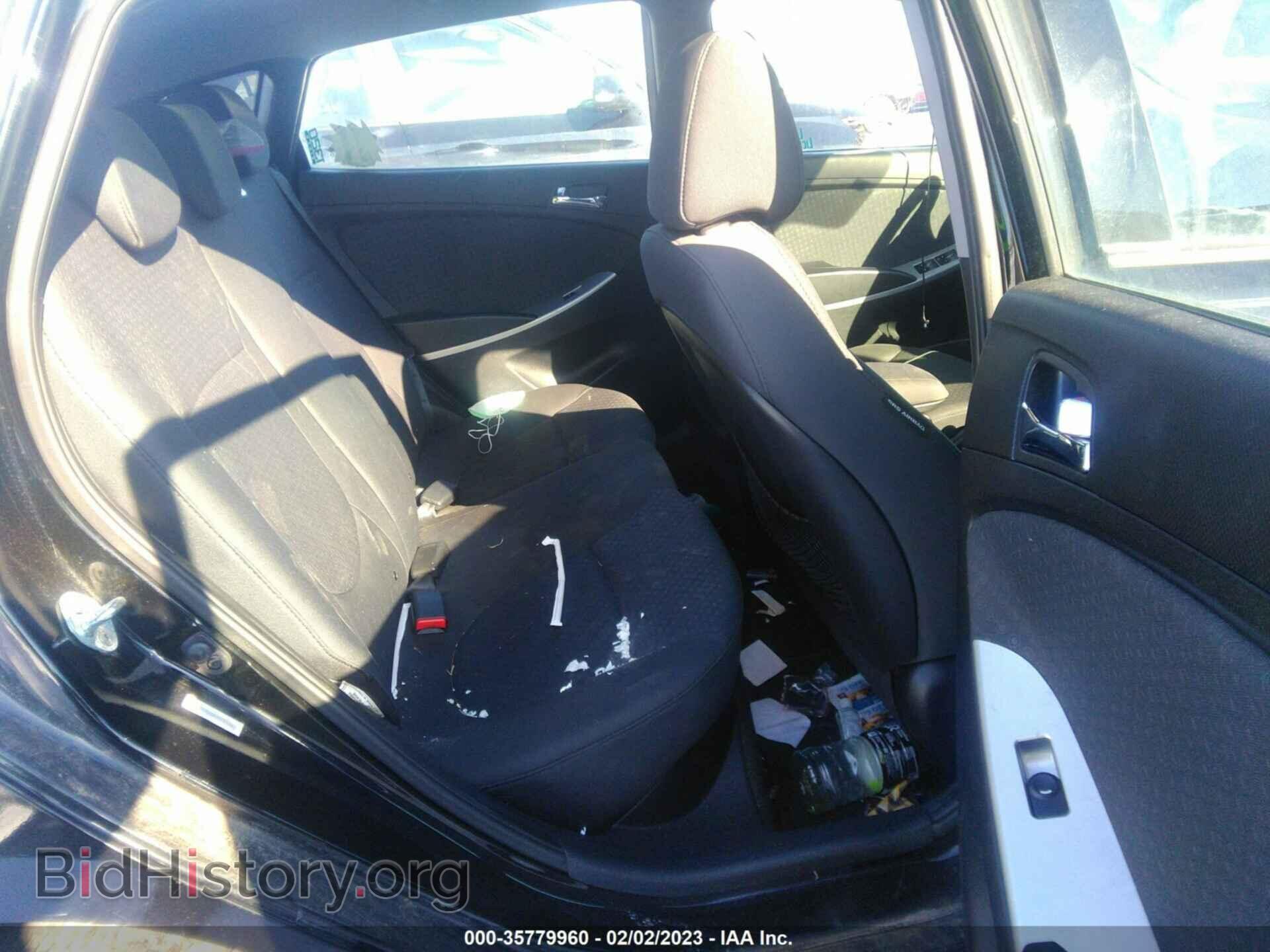 2013 HYUNDAI ACCENT - VIN: KMHCU5AE5DU070306 - Фото 8