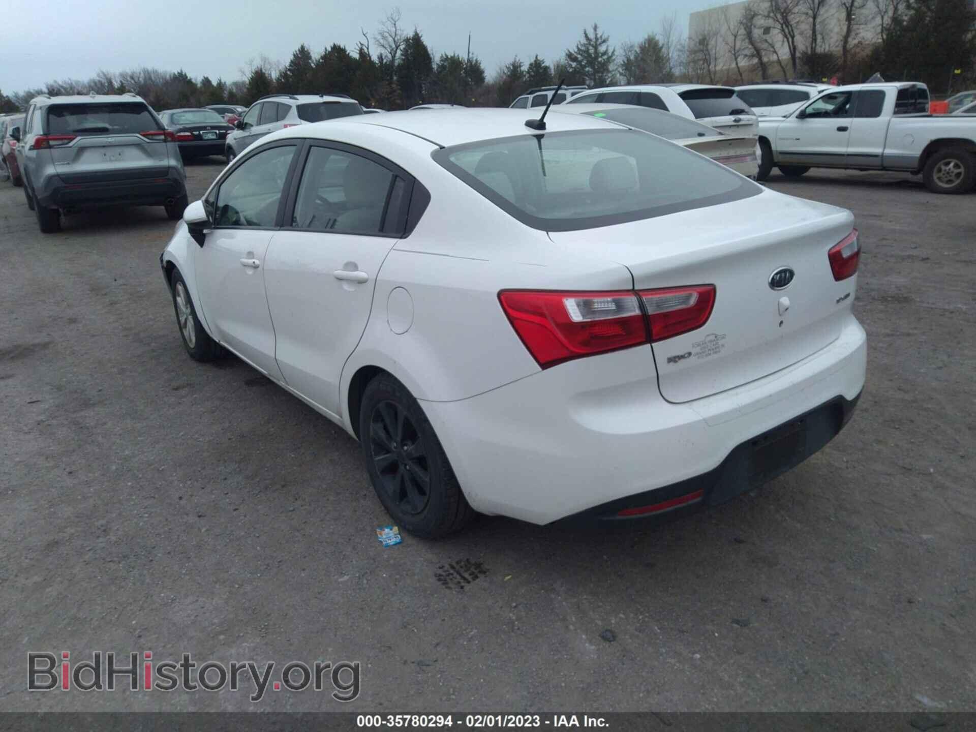 2012 KIA RIO - VIN: KNADN4A33C6084980 - Фото 3