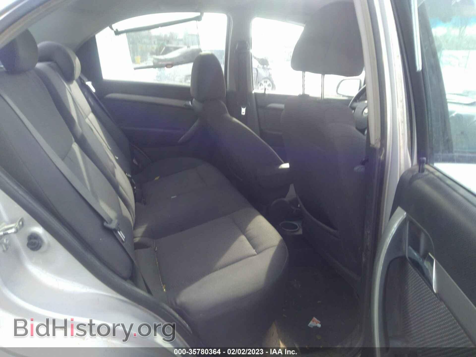 2009 CHEVROLET AVEO - VIN: KL1TD56E09B367510 - Фото 8