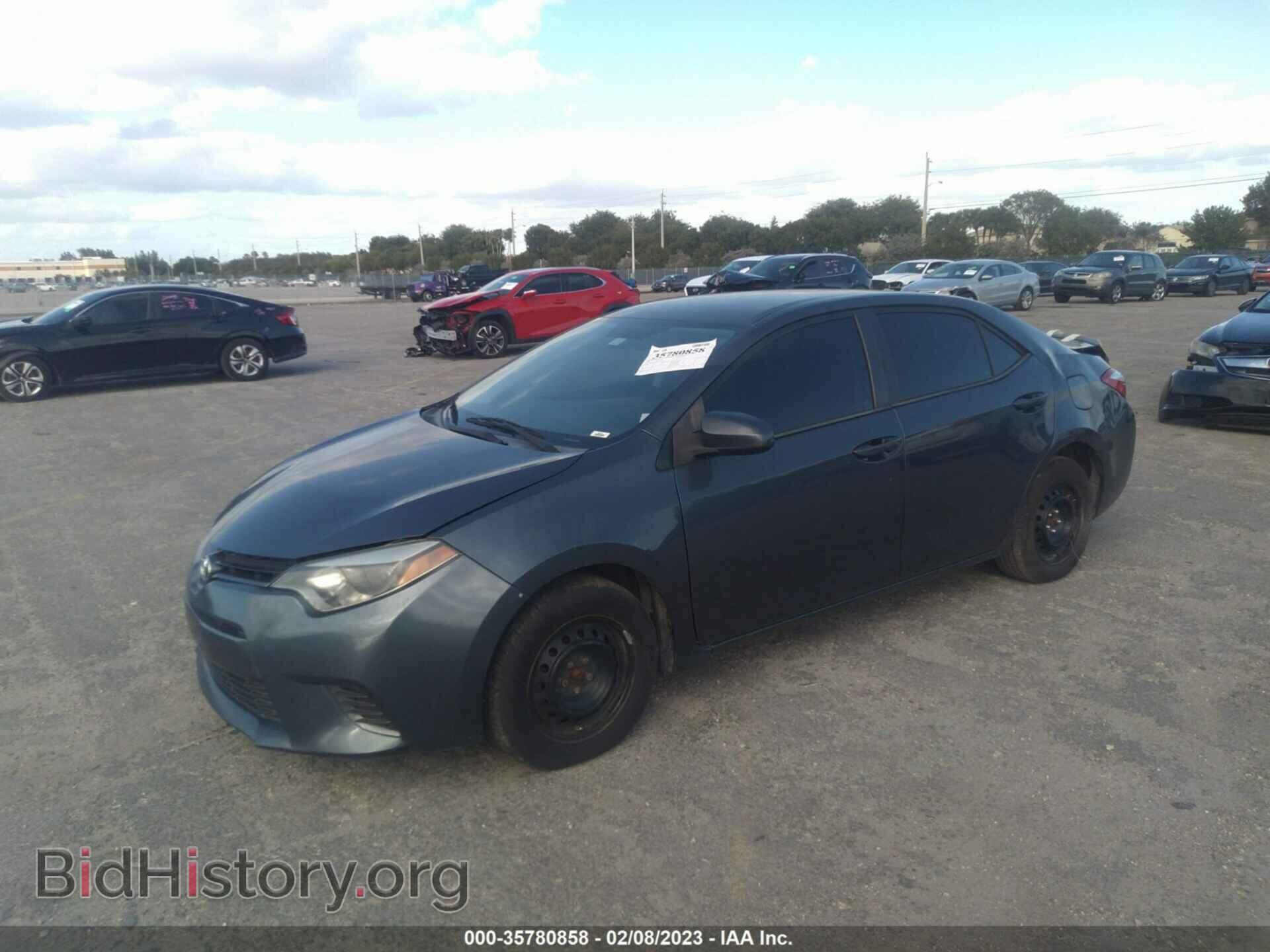 2015 TOYOTA COROLLA - VIN: 2T1BPRHE9FC384061 - Фото 2