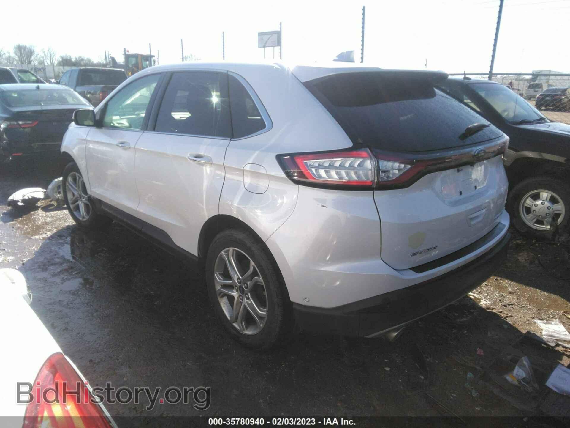 2015 FORD EDGE - VIN: 2FMPK3K80FBC09402 - Фото 3
