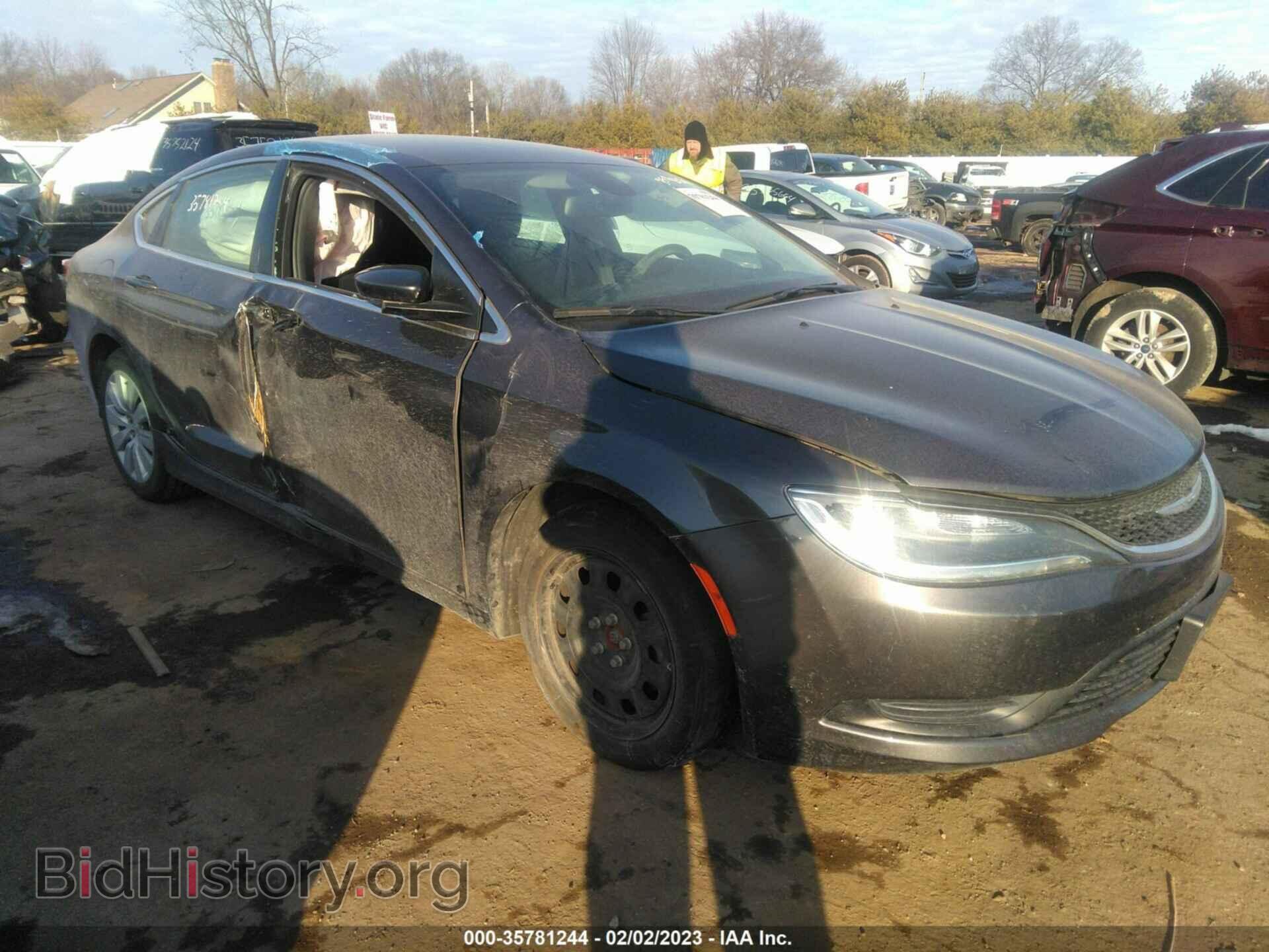 Фотография 1C3CCCFB7GN139798 - CHRYSLER 200 2016