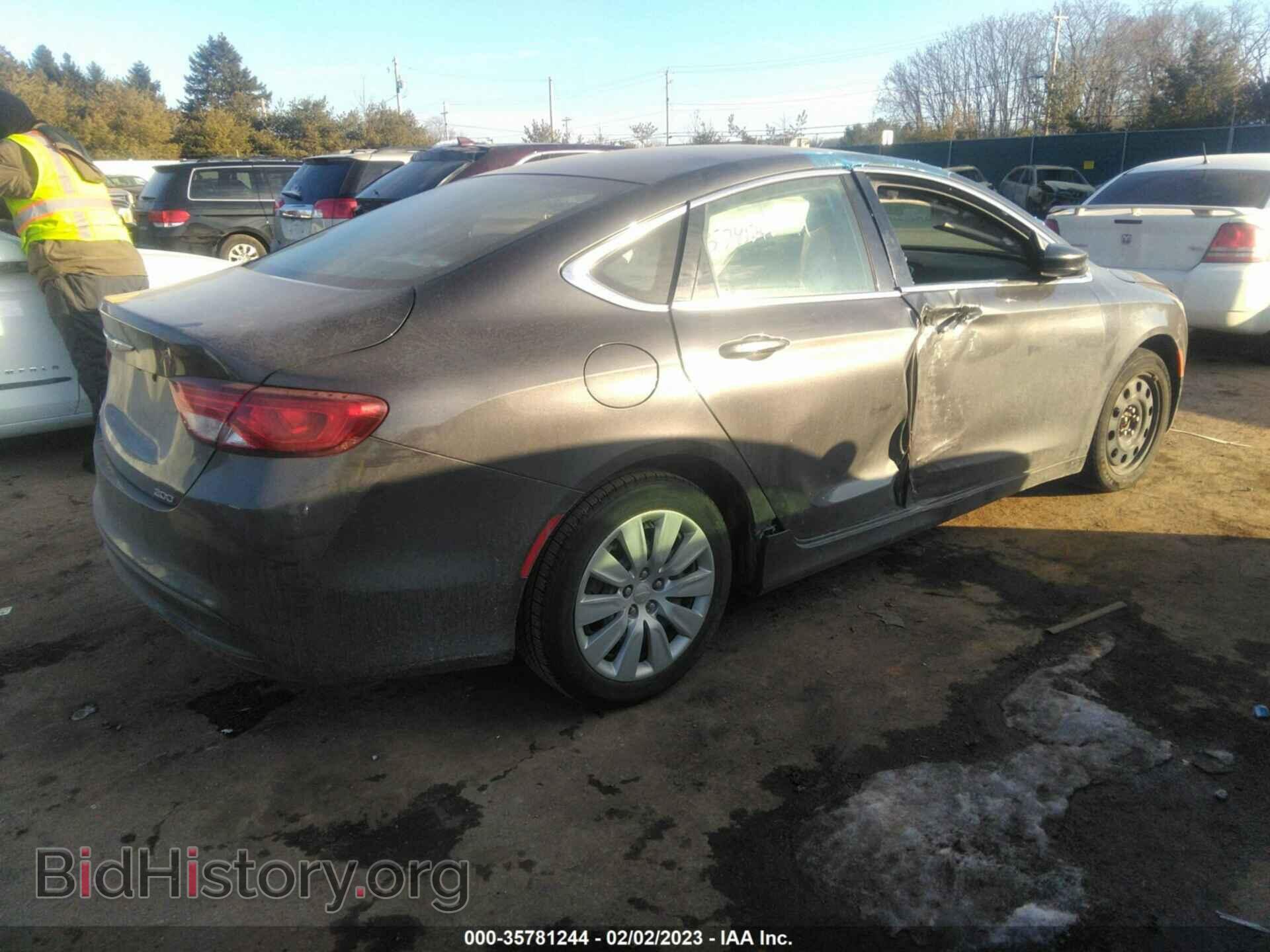 2016 CHRYSLER 200 - VIN: 1C3CCCFB7GN139798 - Фото 4