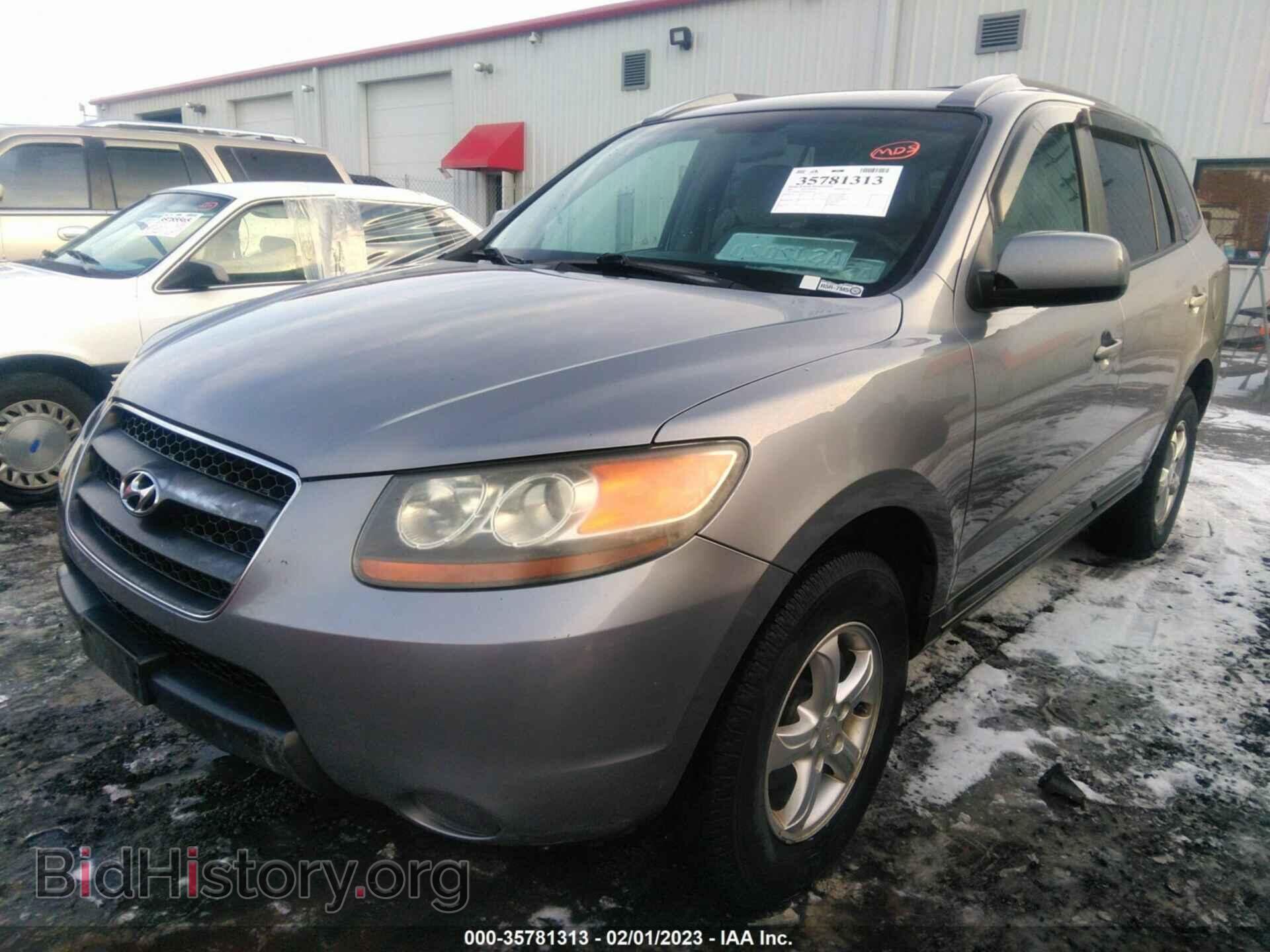 2007 HYUNDAI SANTA FE - VIN: 5NMSG13D97H092129 - Фото 2