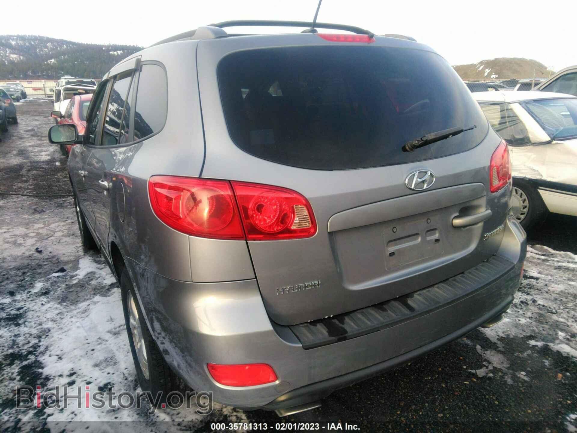 2007 HYUNDAI SANTA FE - VIN: 5NMSG13D97H092129 - Фото 3