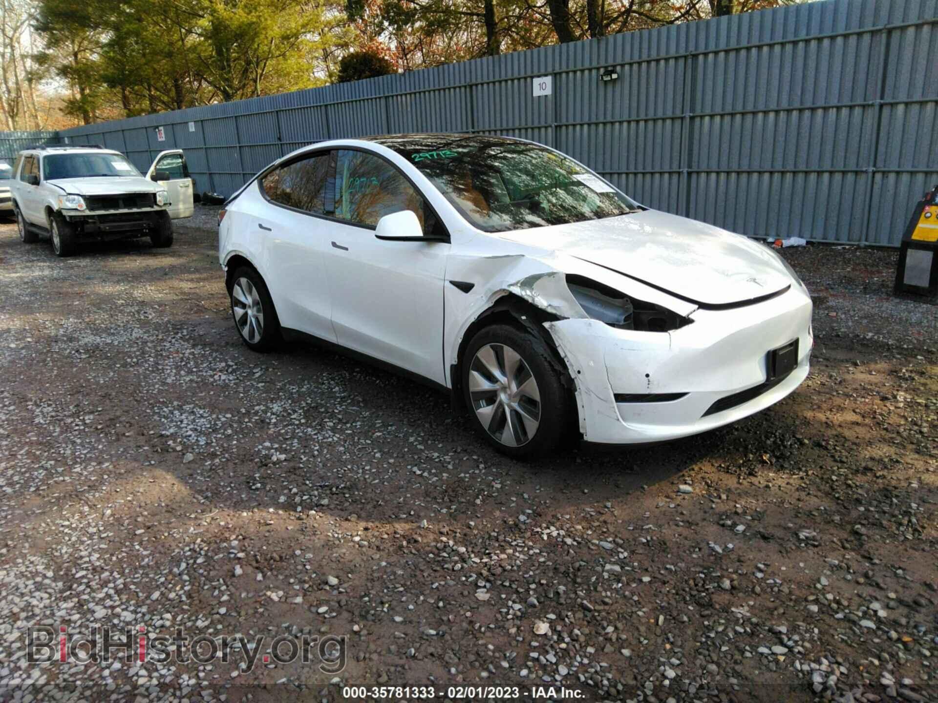 Фотография 7SAYGDEE7NF309535 - TESLA MODEL Y 2022