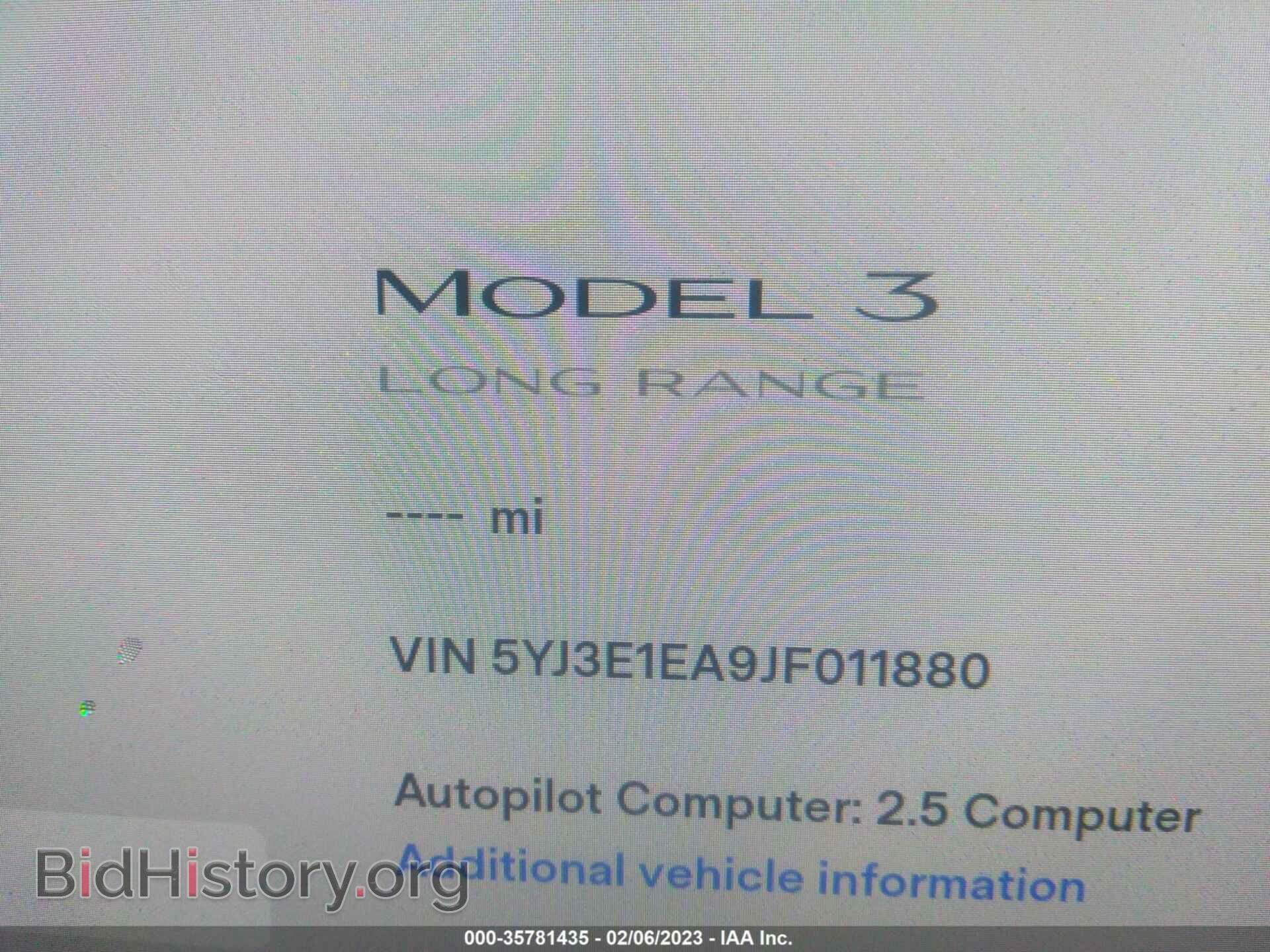 2018 TESLA MODEL 3 - VIN: 5YJ3E1EA9JF011880 - Фото 7