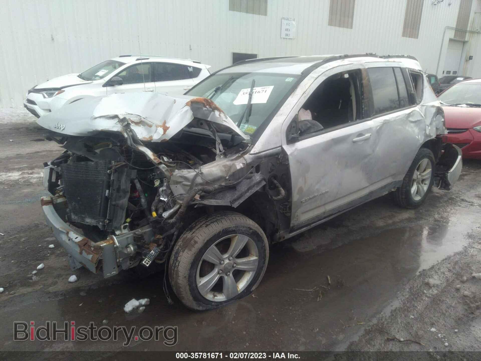 2012 JEEP COMPASS - VIN: 1C4NJDEB2CD538295 - Фото 2
