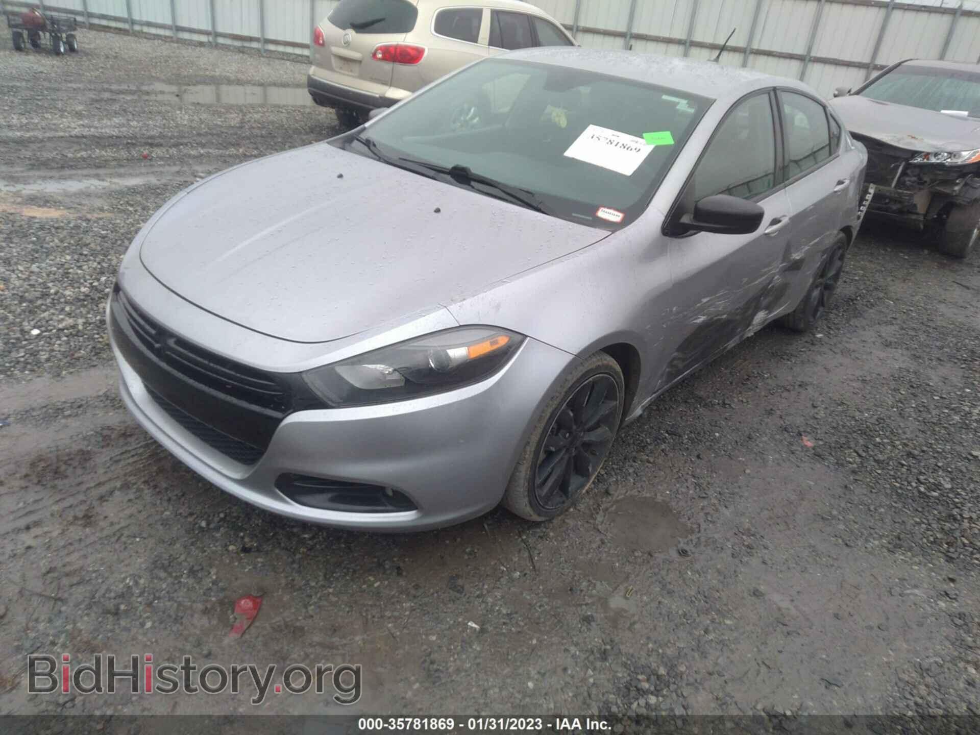 2016 DODGE DART - VIN: 1C3CDFFA7GD817381 - Фото 2