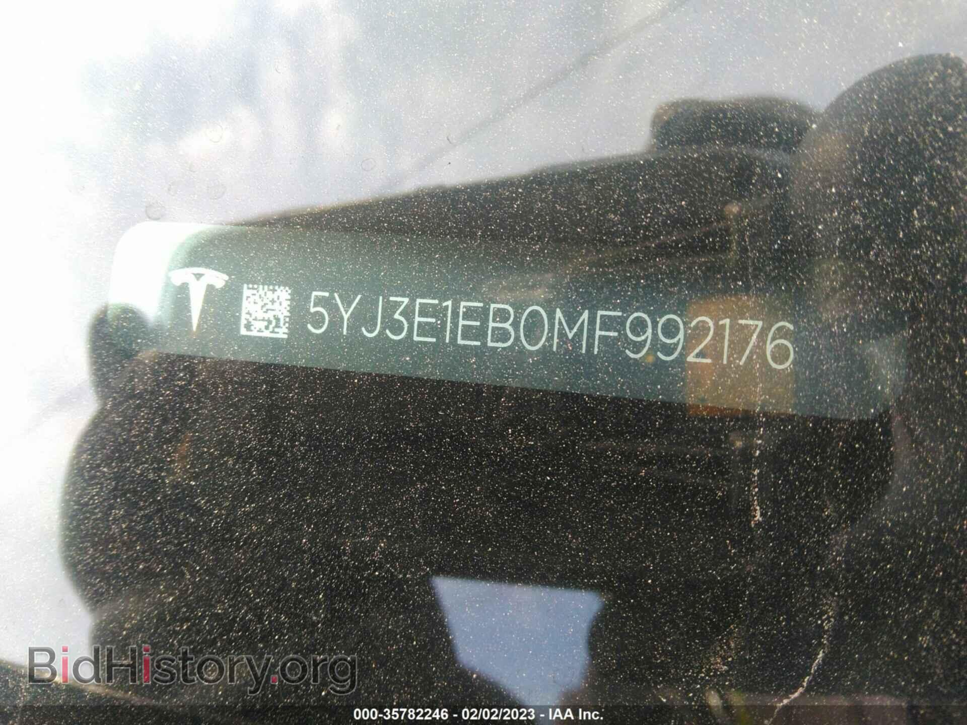 2021 TESLA MODEL 3 - VIN: 5YJ3E1EB0MF992176 - Photo 9